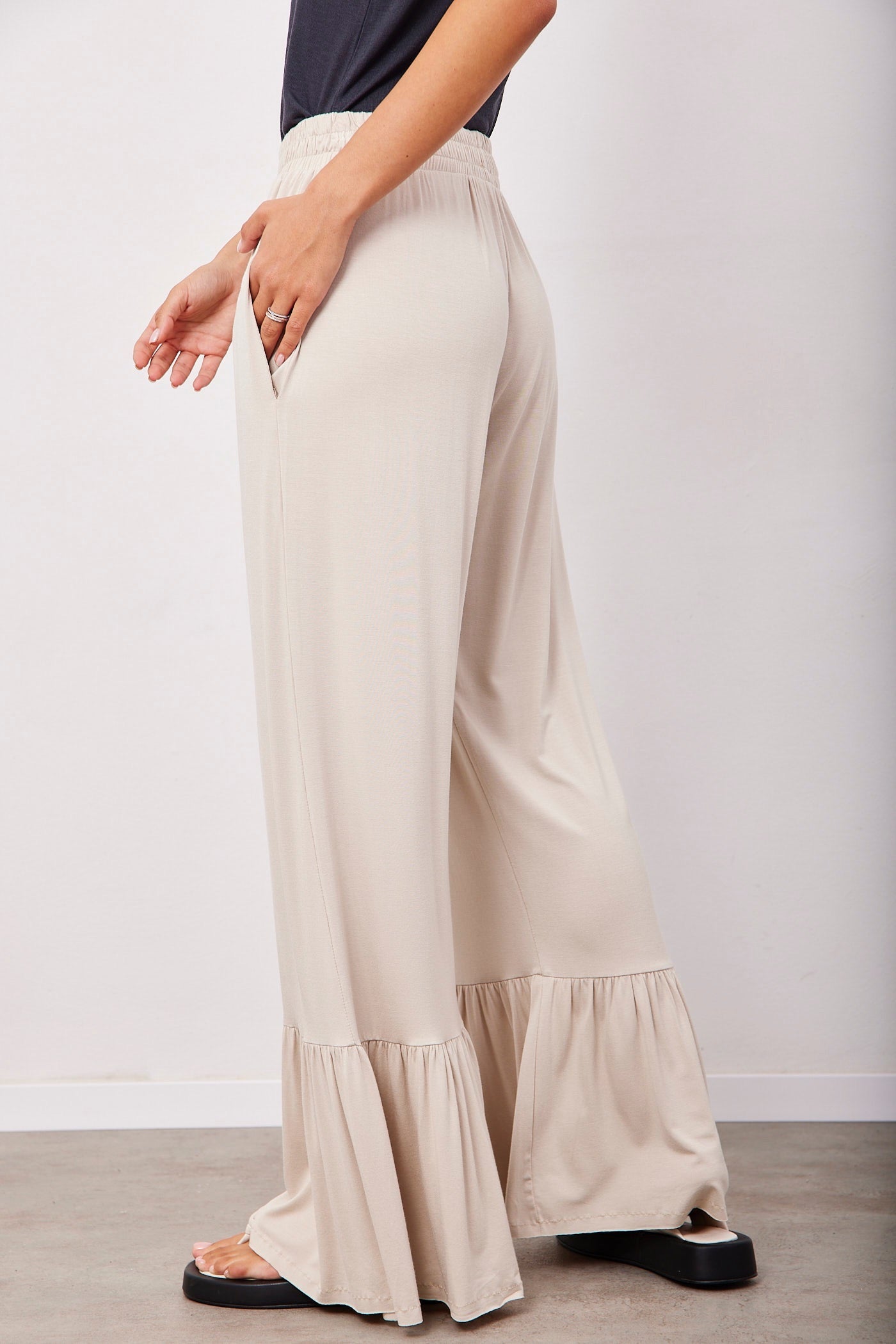 מכנסי פדלפון בסיומת מלמלה - ITAY BRANDS