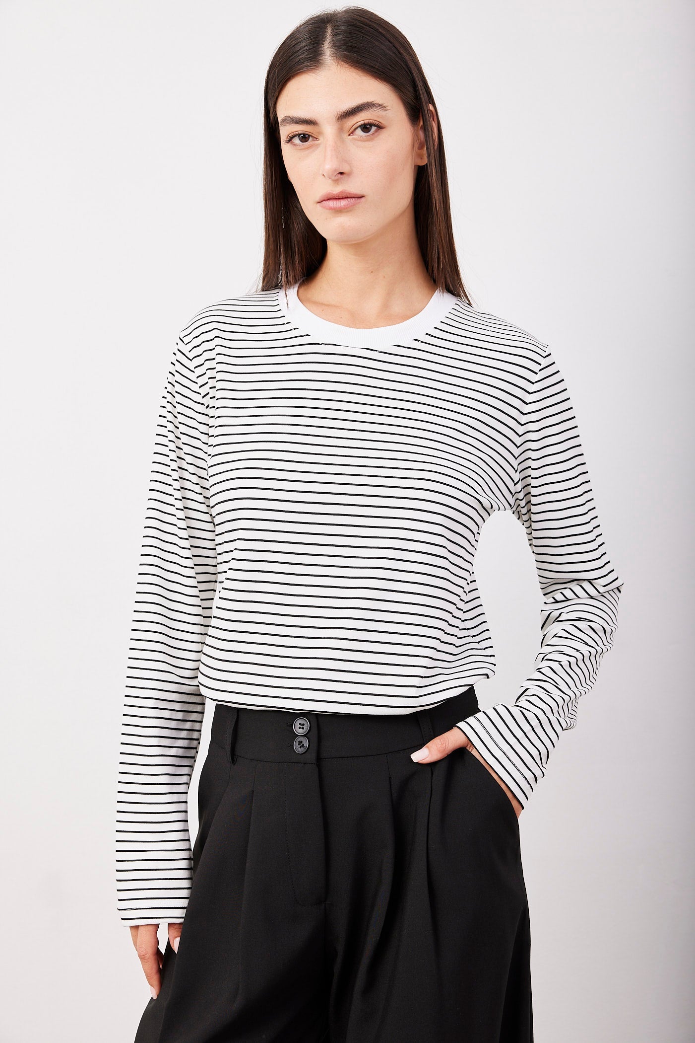 חולצת פסים ארוכה - ITAY BRANDS