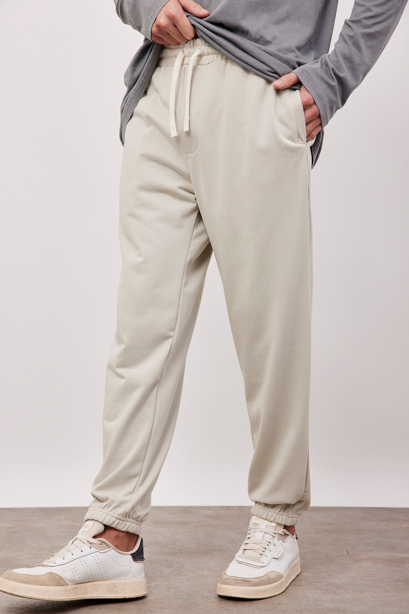 מכנסי טרנינג בסיומת גומי - ITAY BRANDS