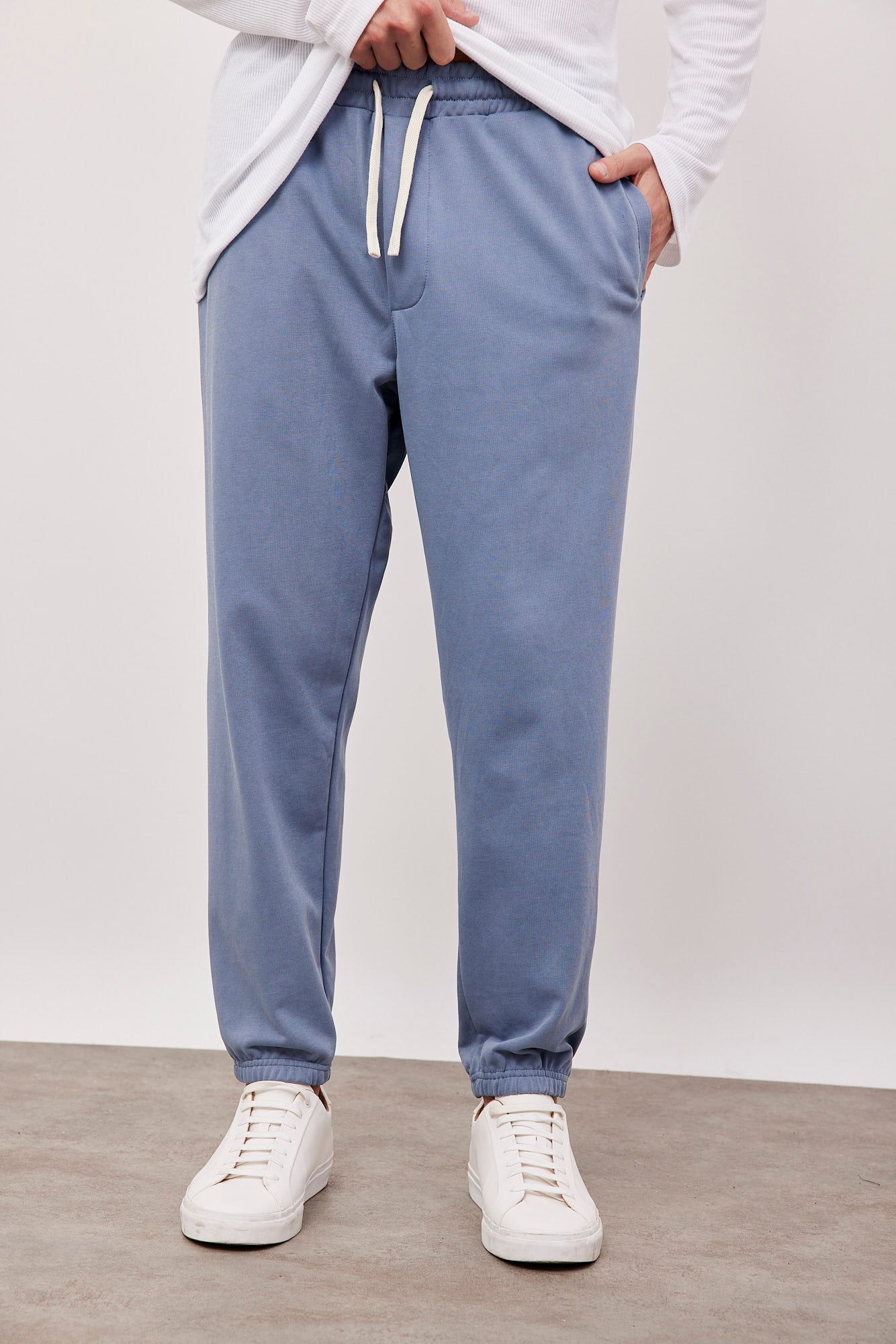 מכנסי טרנינג בסיומת גומי - ITAY BRANDS