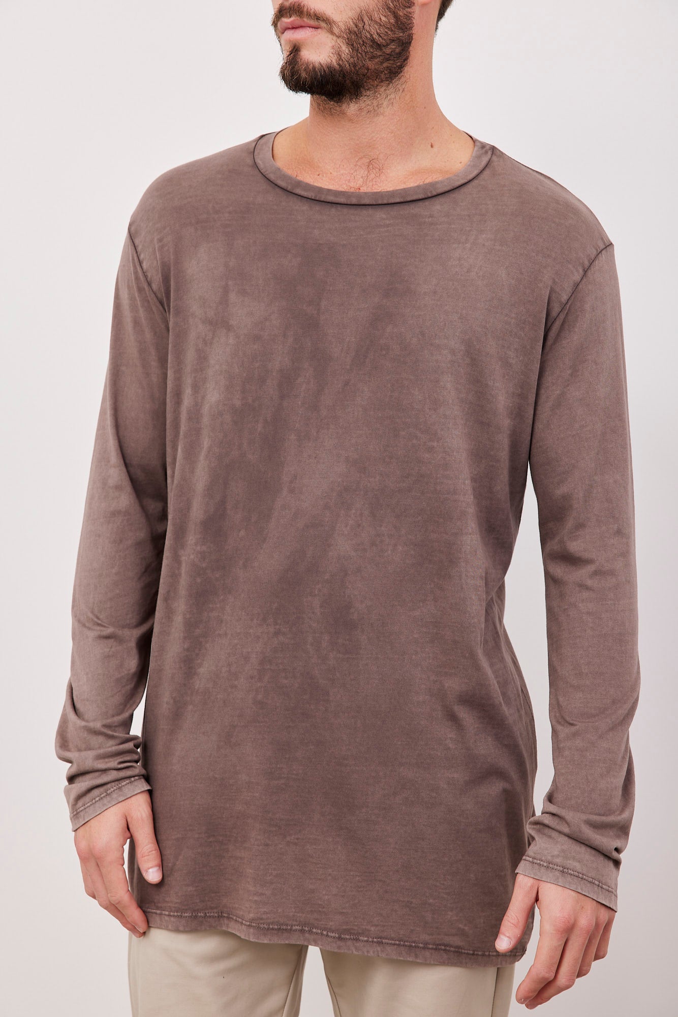 חולצת ווש ארוכה מכותנה - ITAY BRANDS