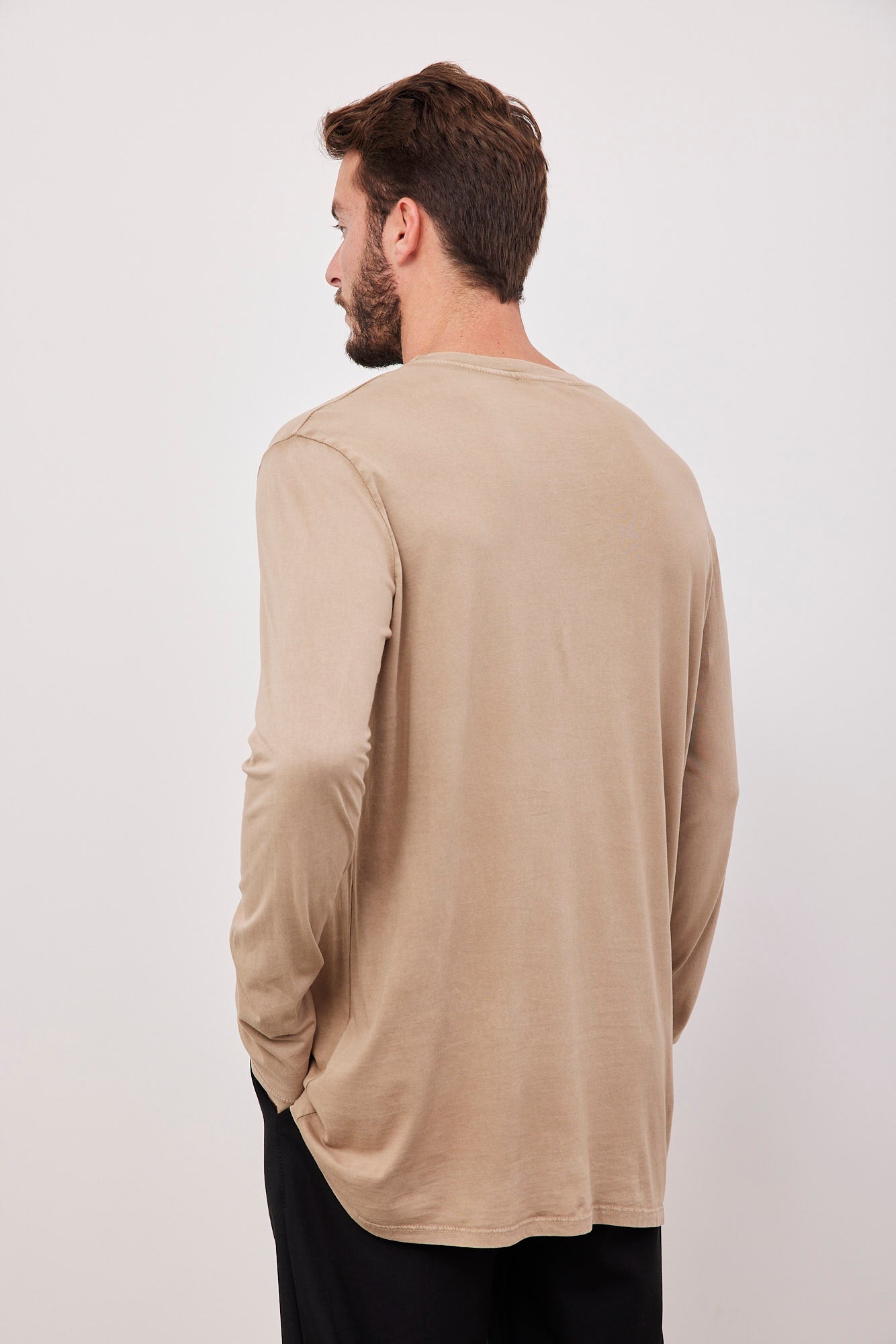 חולצת ווש ארוכה מכותנה - ITAY BRANDS