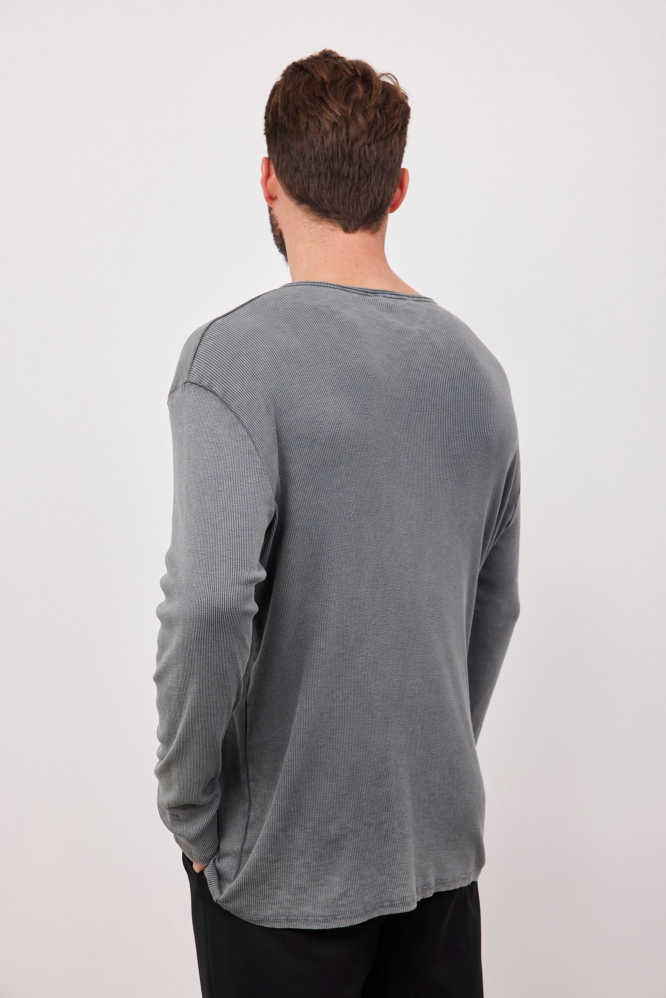 חולצת ריב ווש ארוכה - ITAY BRANDS