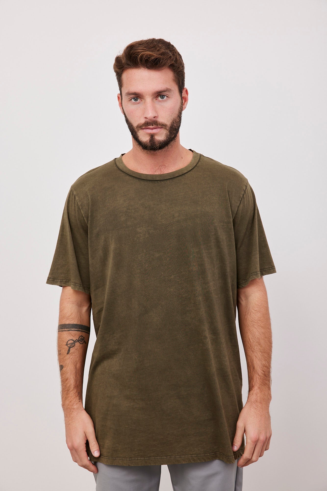 חולצת ווש כותנה קצרה - ITAY BRANDS