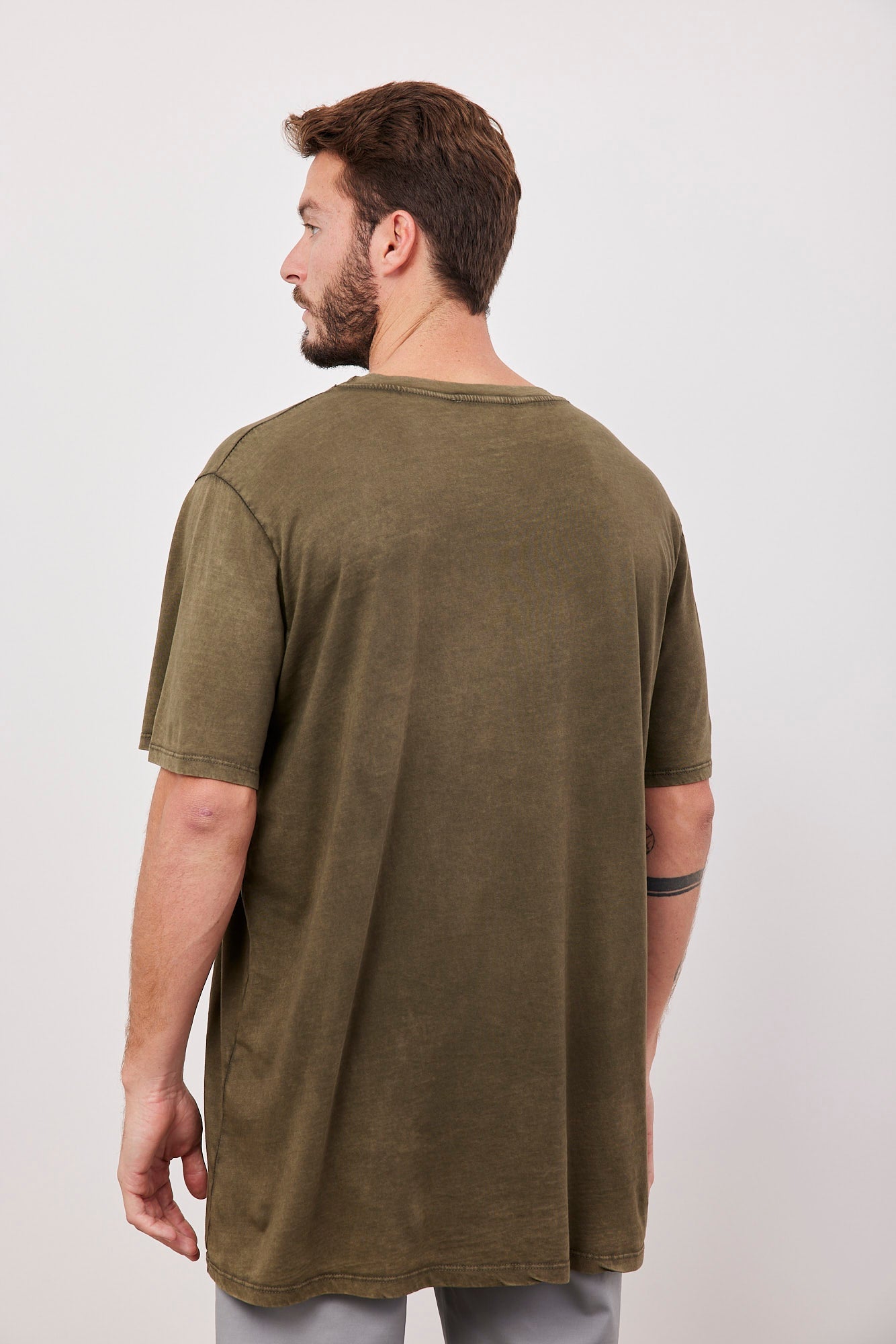 חולצת ווש כותנה קצרה - ITAY BRANDS