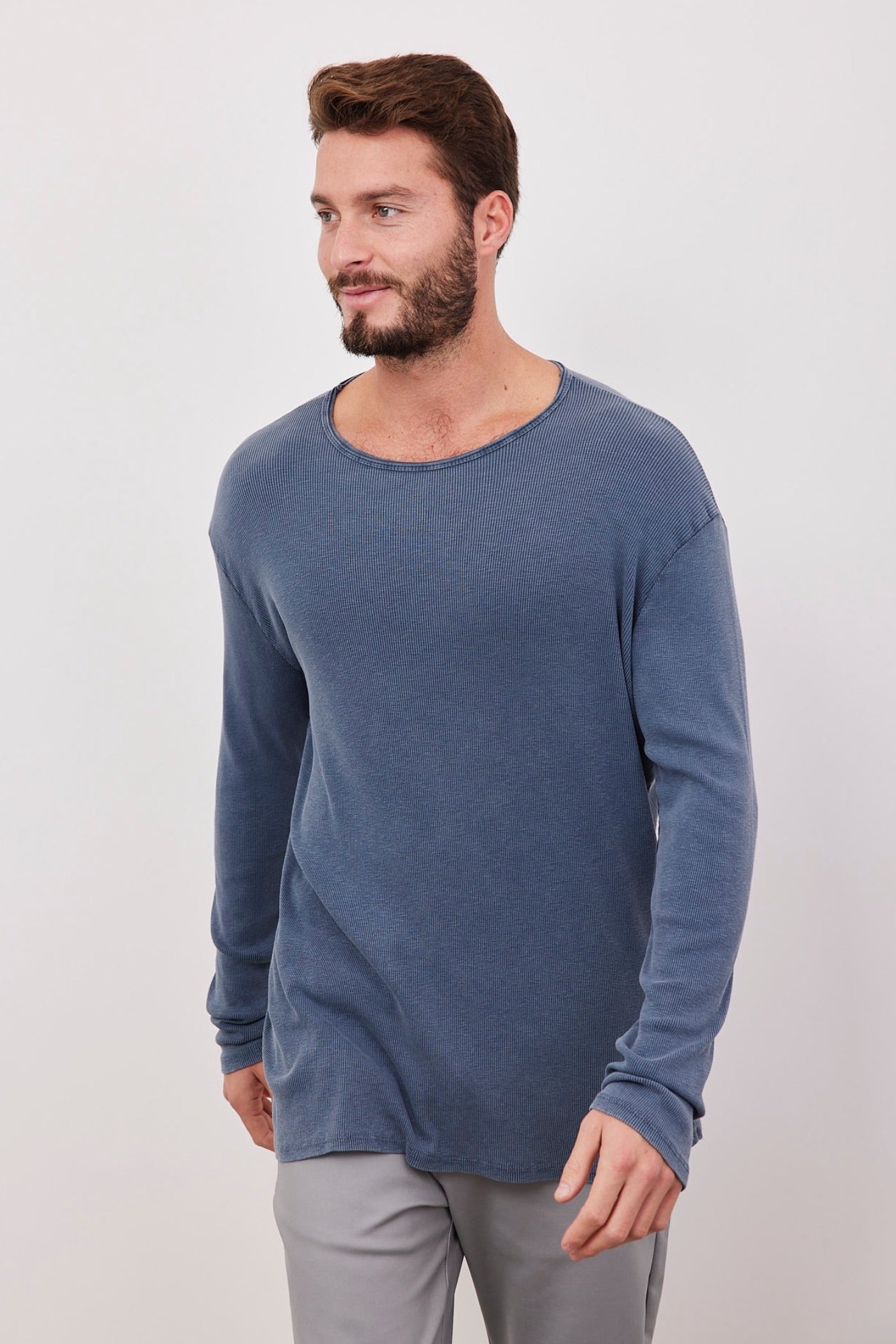 חולצת ריב ווש ארוכה - ITAY BRANDS