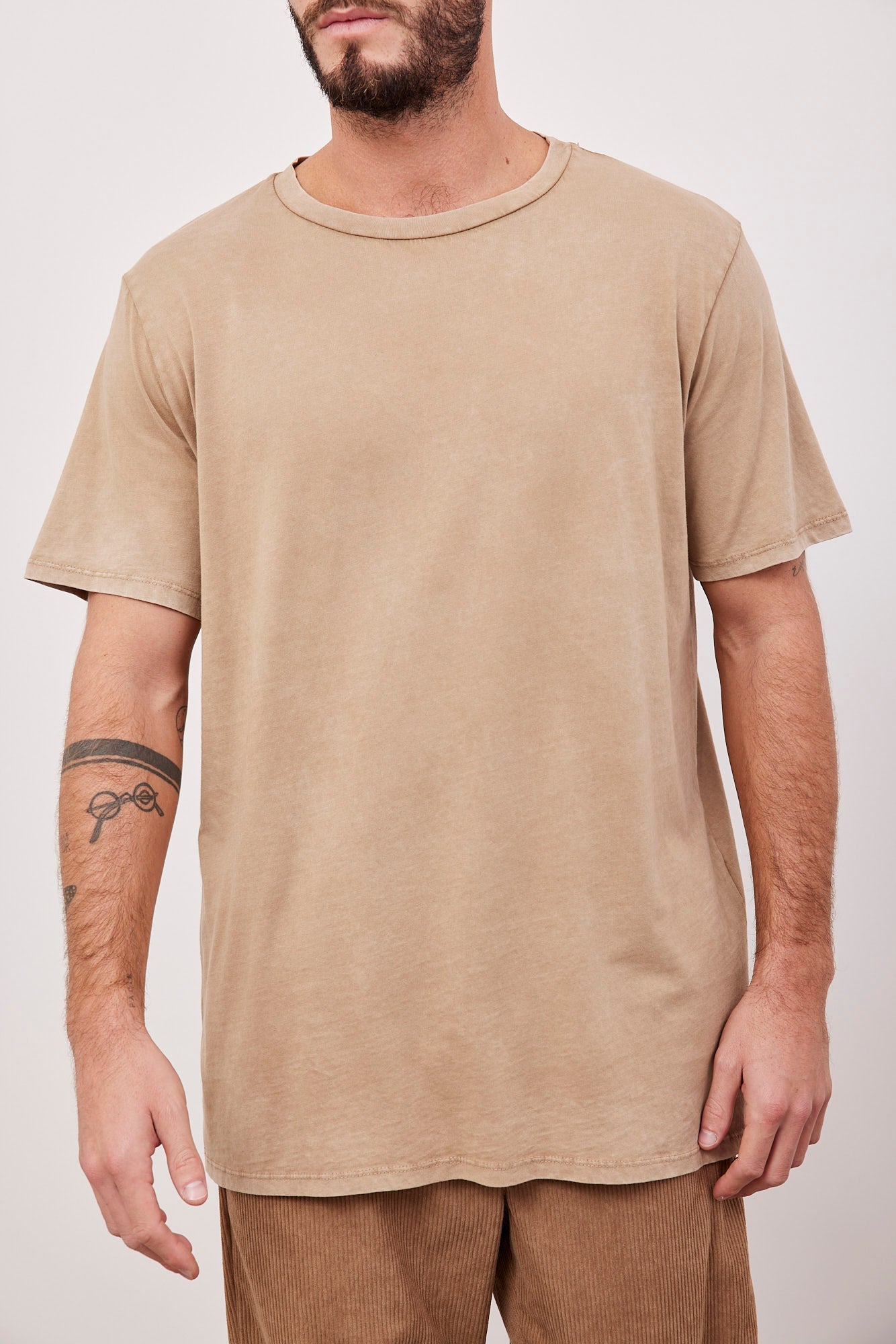 חולצת ווש כותנה קצרה - ITAY BRANDS