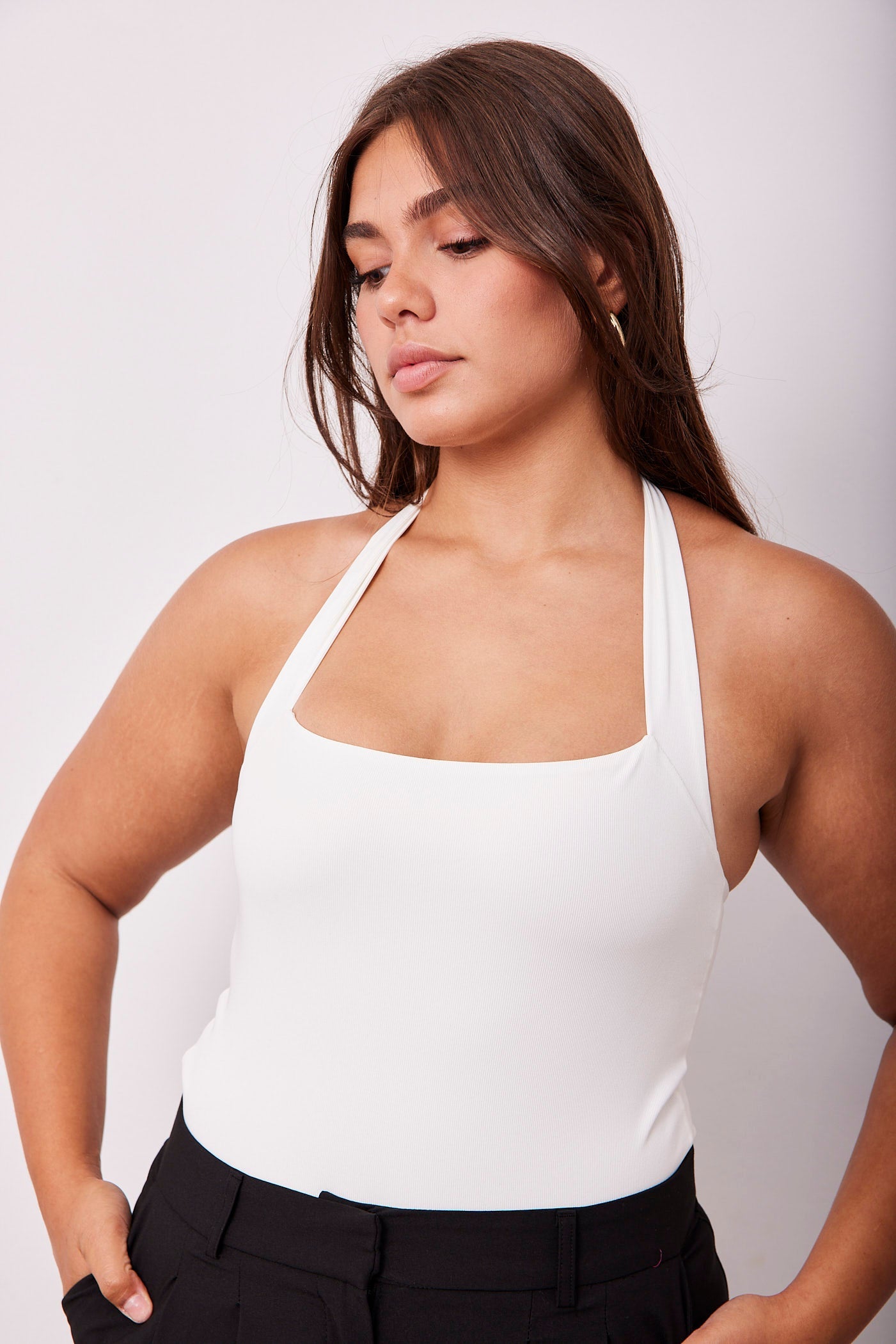 בגד גוף קולר עם גב חשוף - ITAY BRANDS