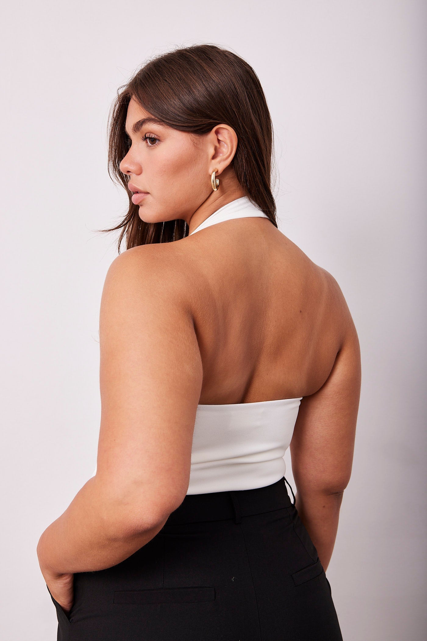 בגד גוף קולר עם גב חשוף - ITAY BRANDS