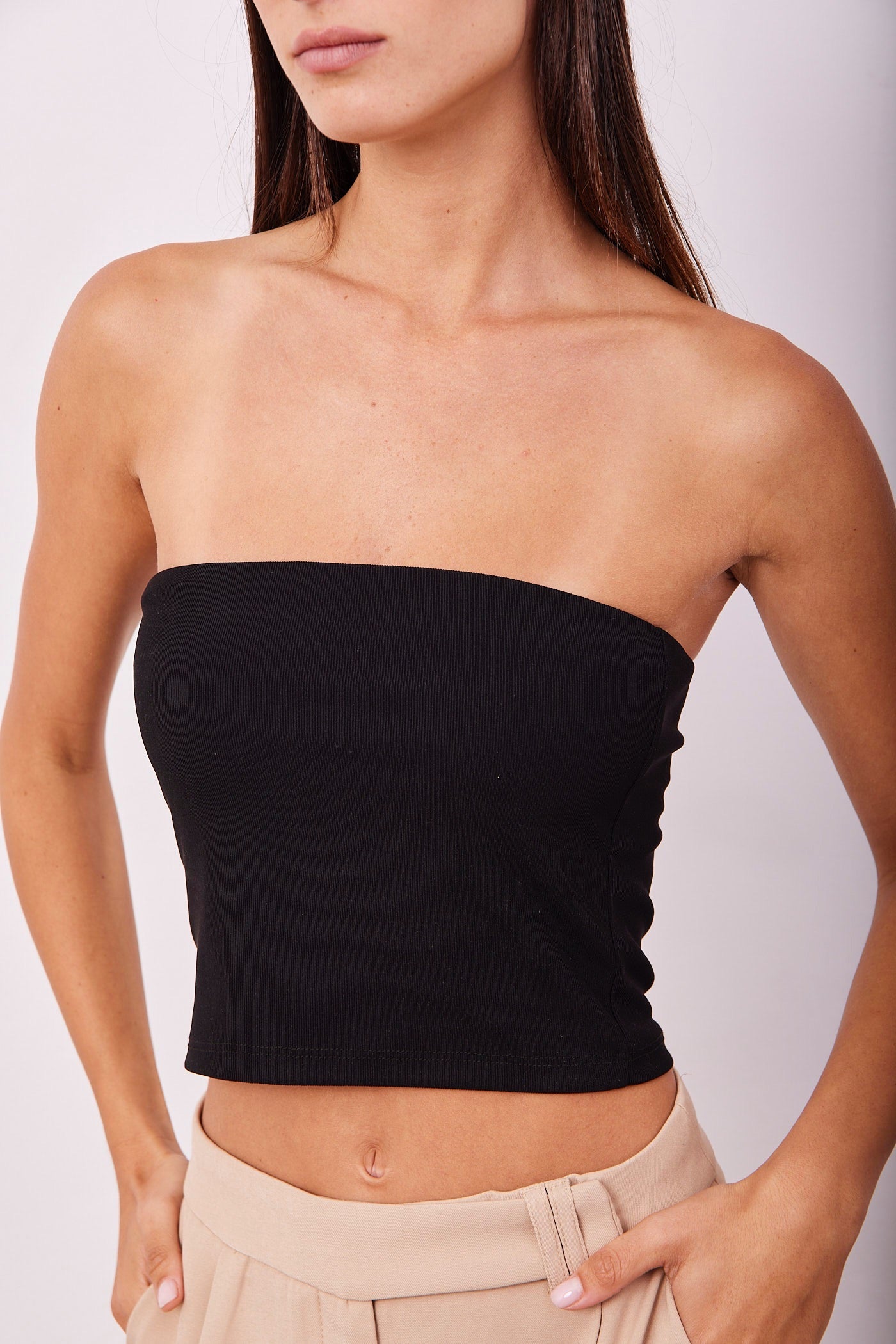 סטרפלס קרופ מבד מחטב - ITAY BRANDS