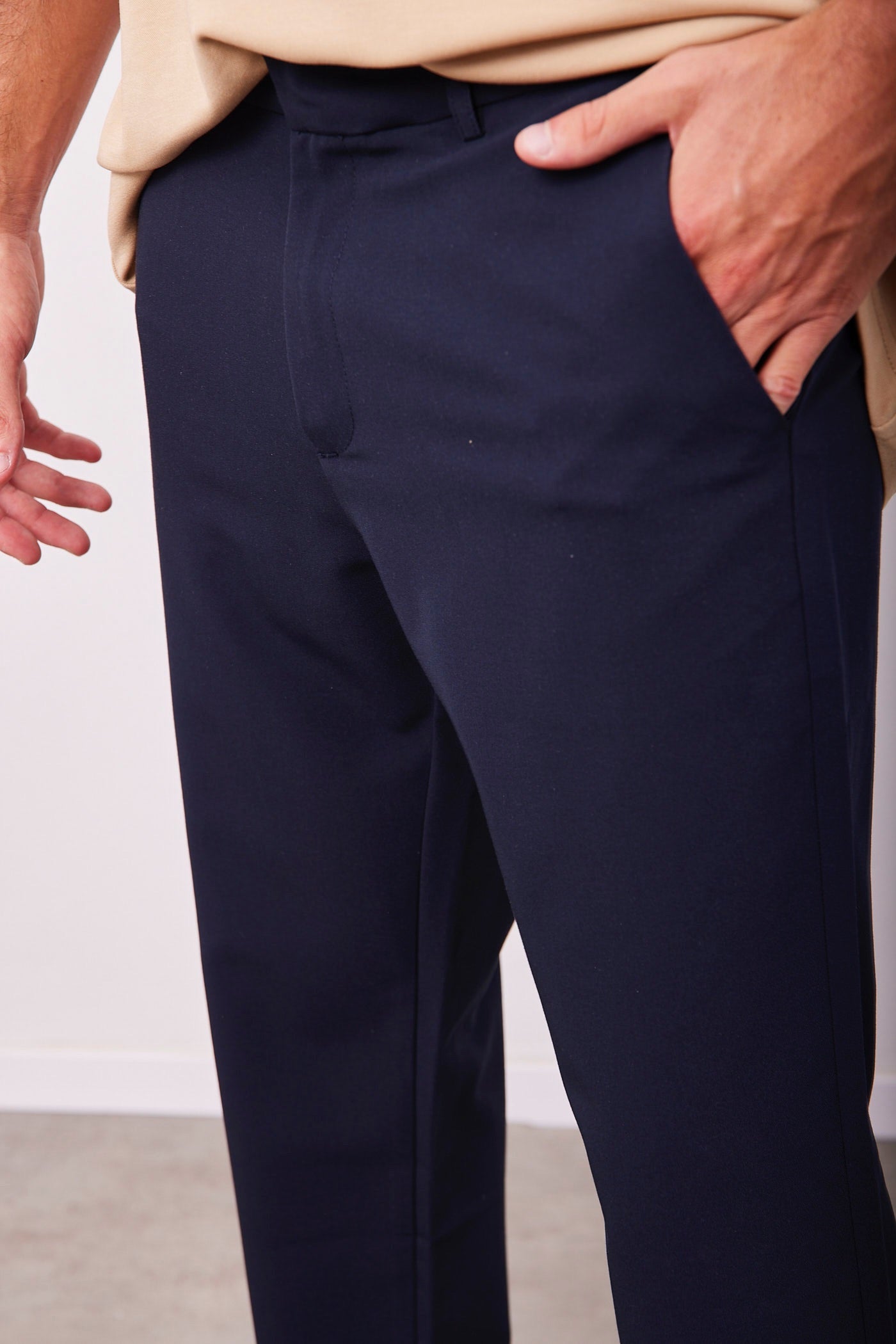 מכנסיים מחויטים נייבי - ITAY BRANDS