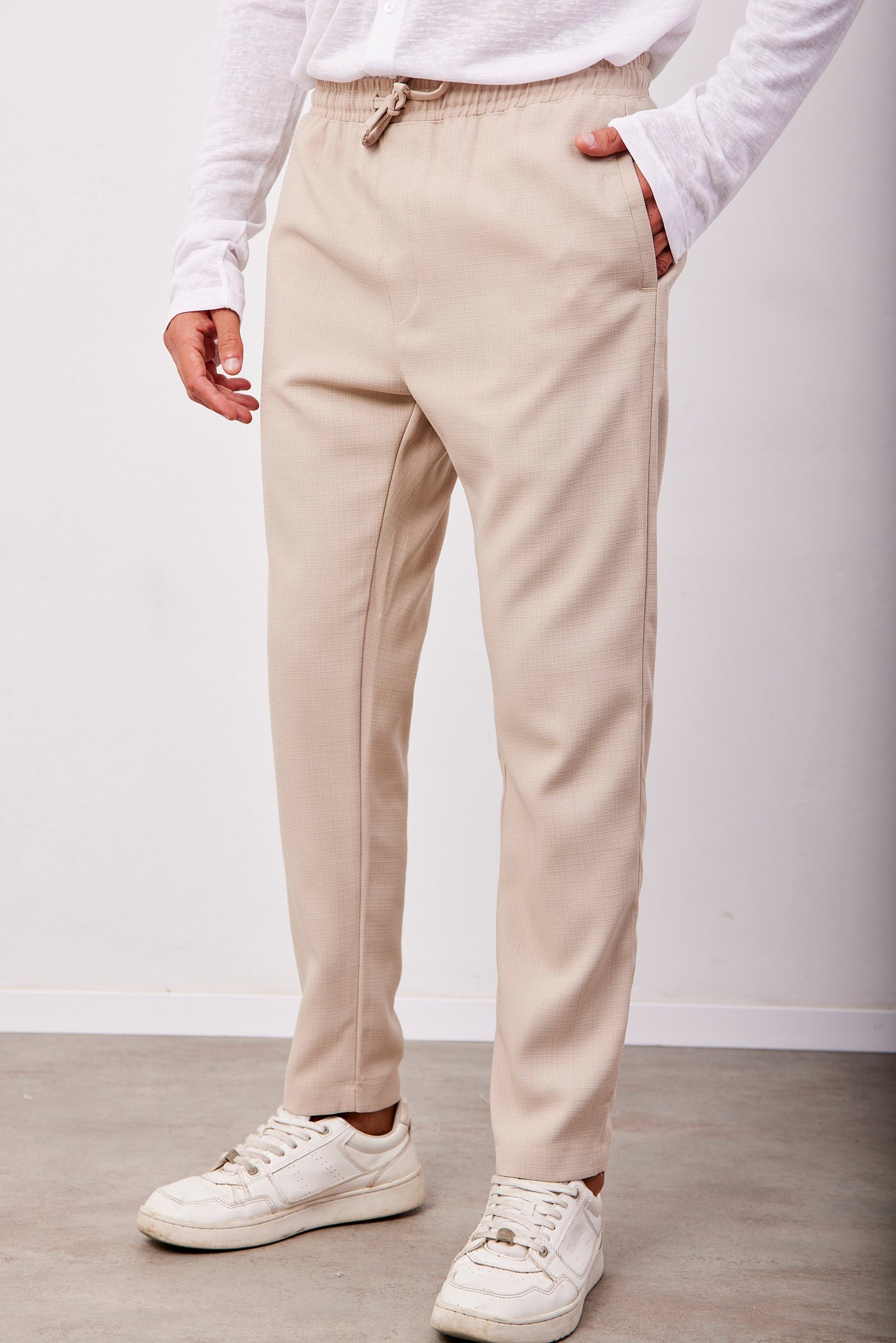 מכנסיים ארוכים בטקסטורה - ITAY BRANDS