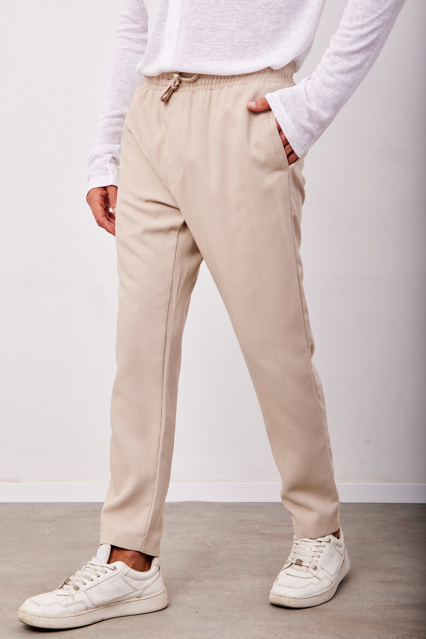 מכנסיים ארוכים בטקסטורה - ITAY BRANDS