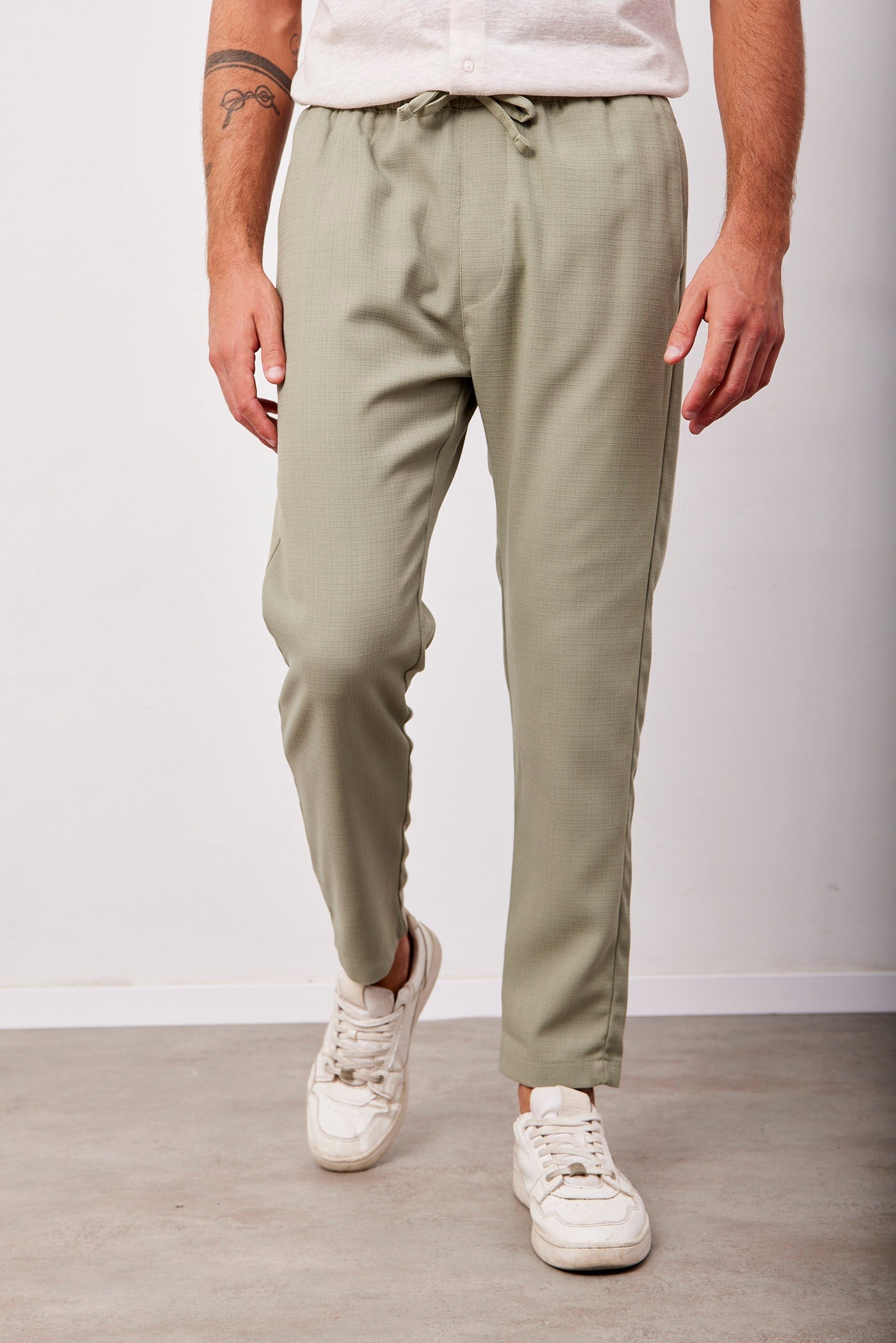 מכנסיים ארוכים בטקסטורה - ITAY BRANDS