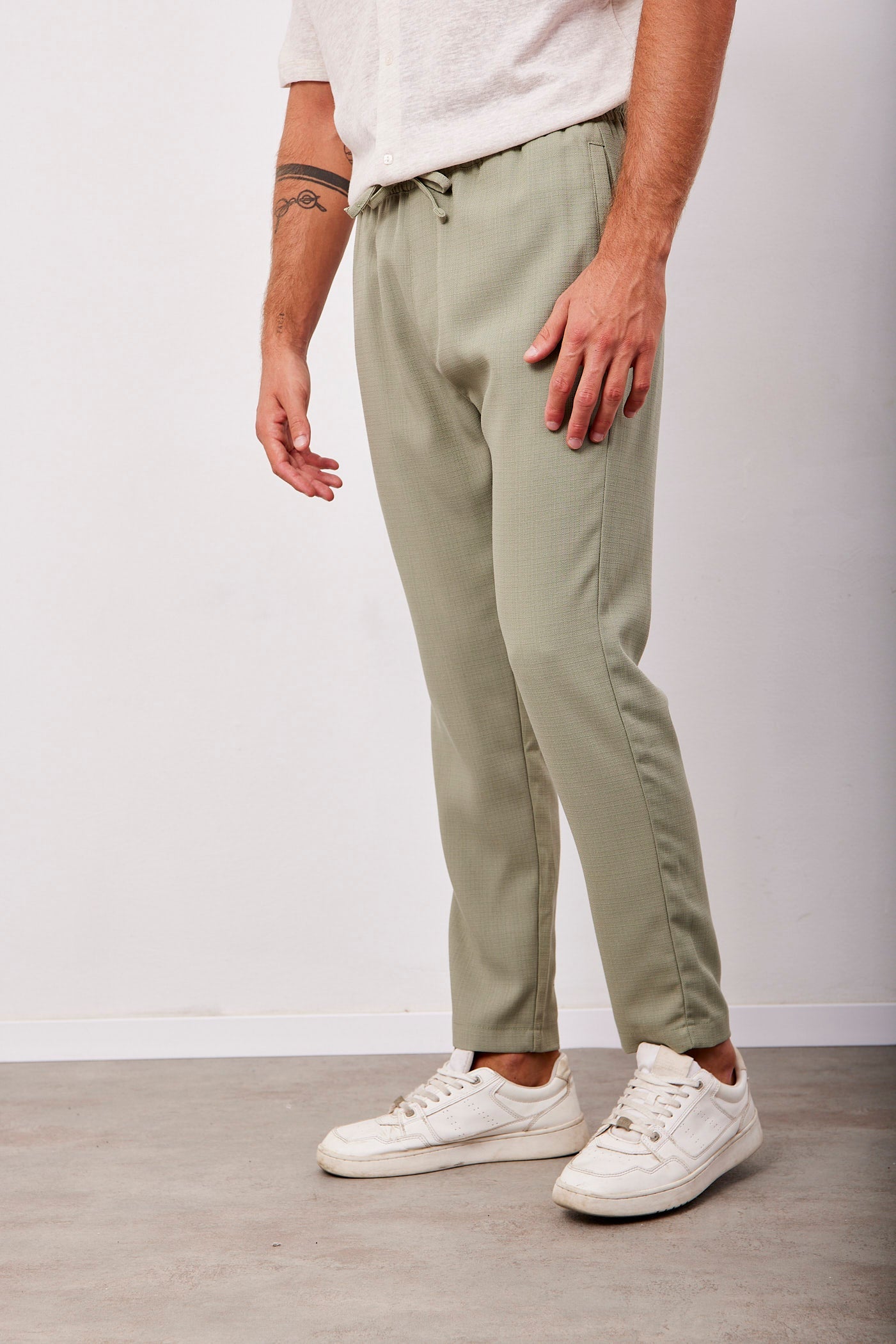 מכנסיים ארוכים בטקסטורה - ITAY BRANDS