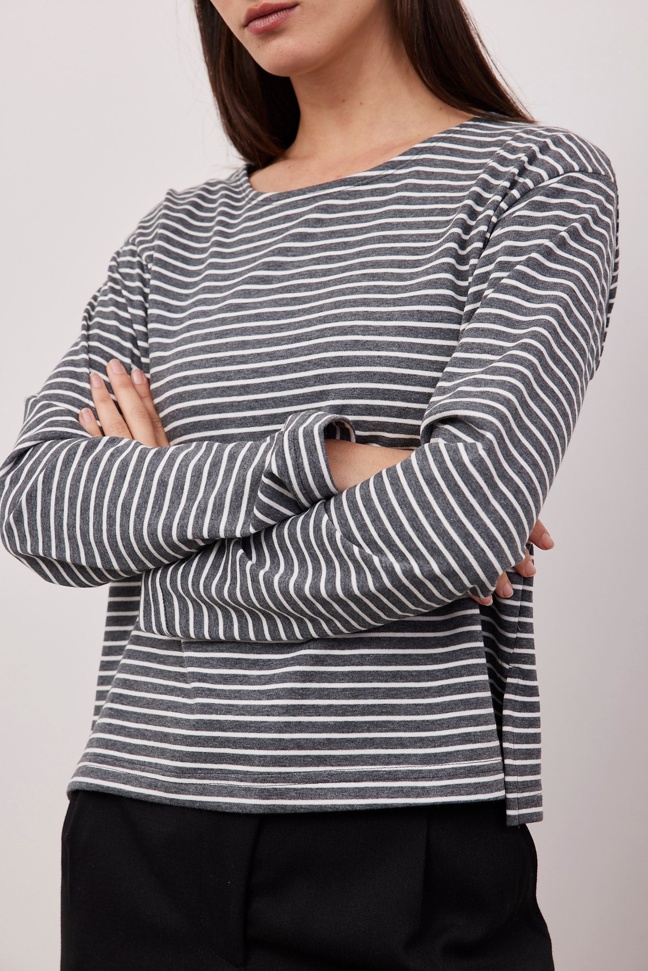 חולצת טריקו בהדפס פסים - ITAY BRANDS