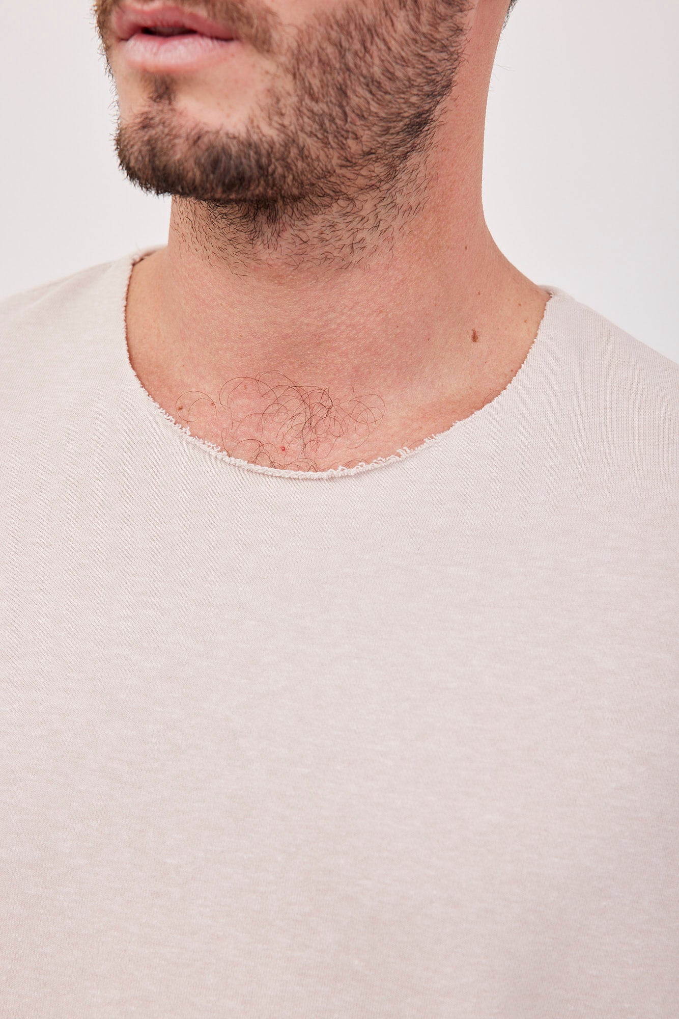 חולצת פרנץ טרי בסיומת גזורה - ITAY BRANDS