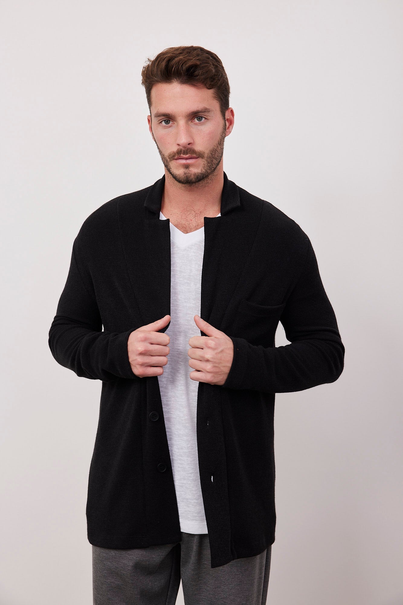 ג'קט בשילוב כיס קדמי - ITAY BRANDS