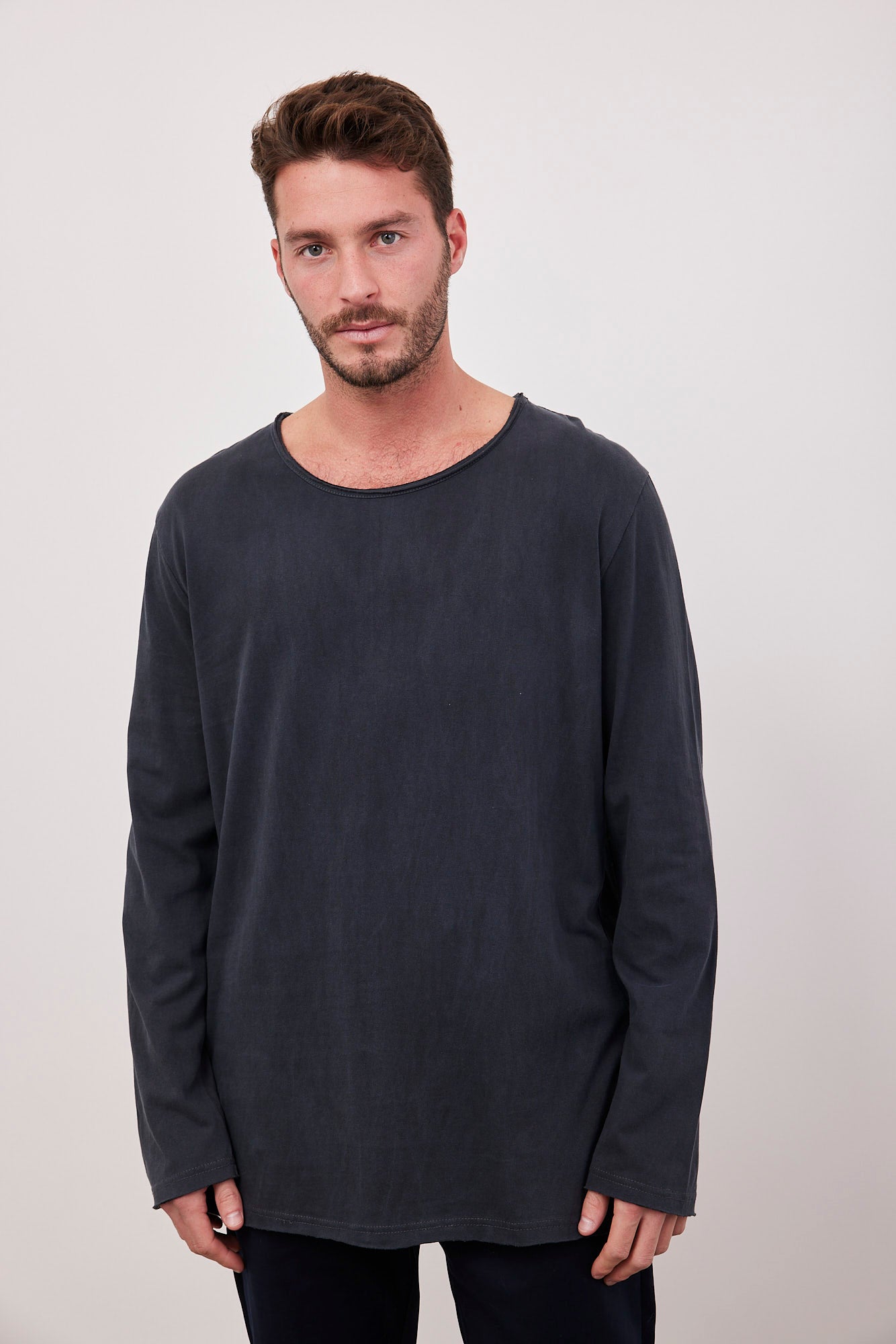 חולצה ארוכה במפתח עגול פרום - ITAY BRANDS