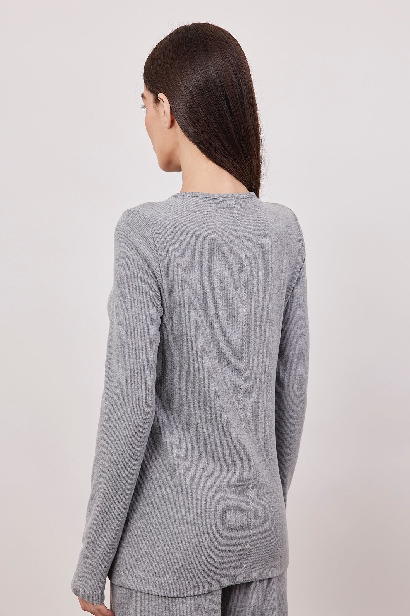 חולצת סריג ריב ארוכה