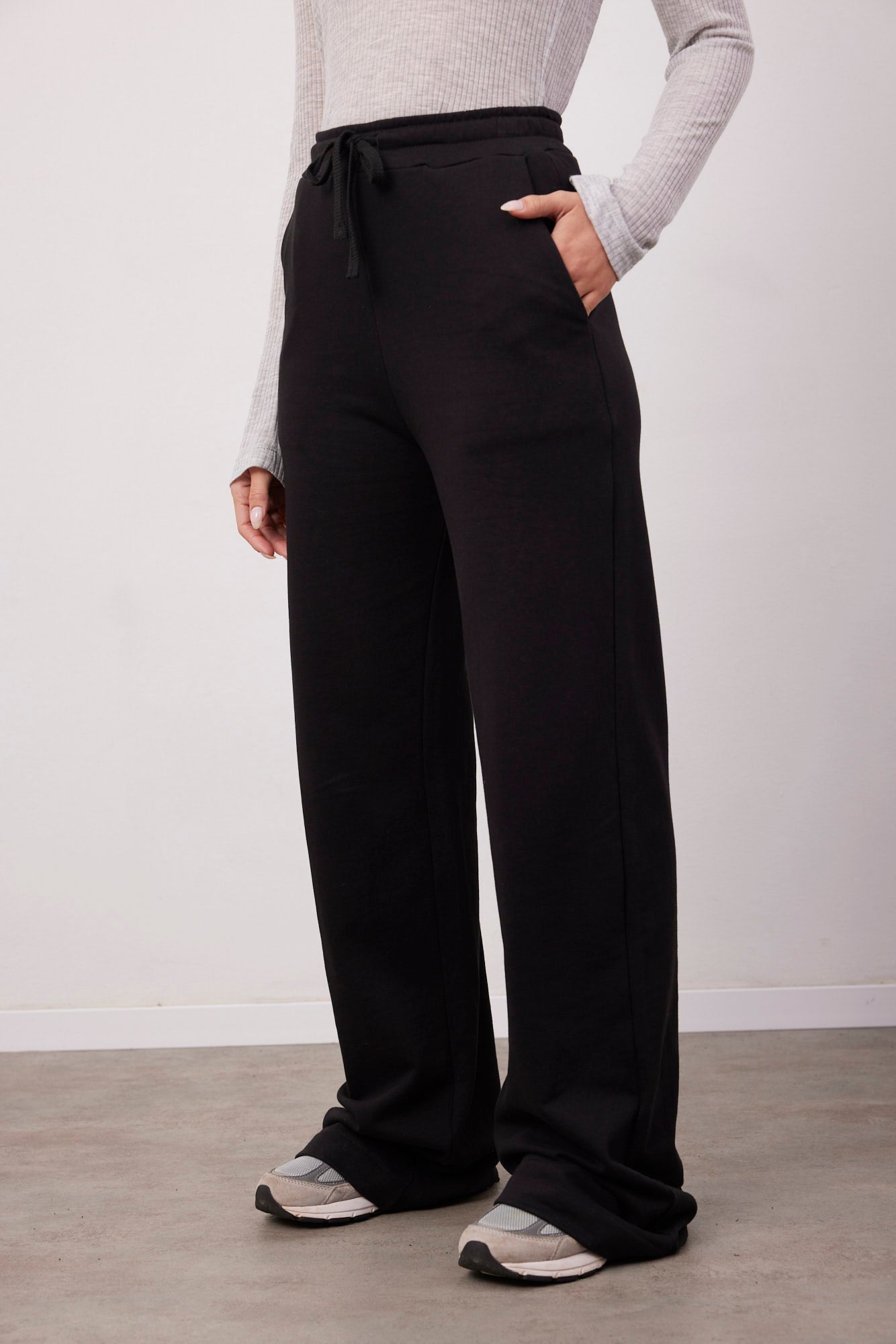 מכנסי פרנץ׳ טרי מתרחבים - ITAY BRANDS