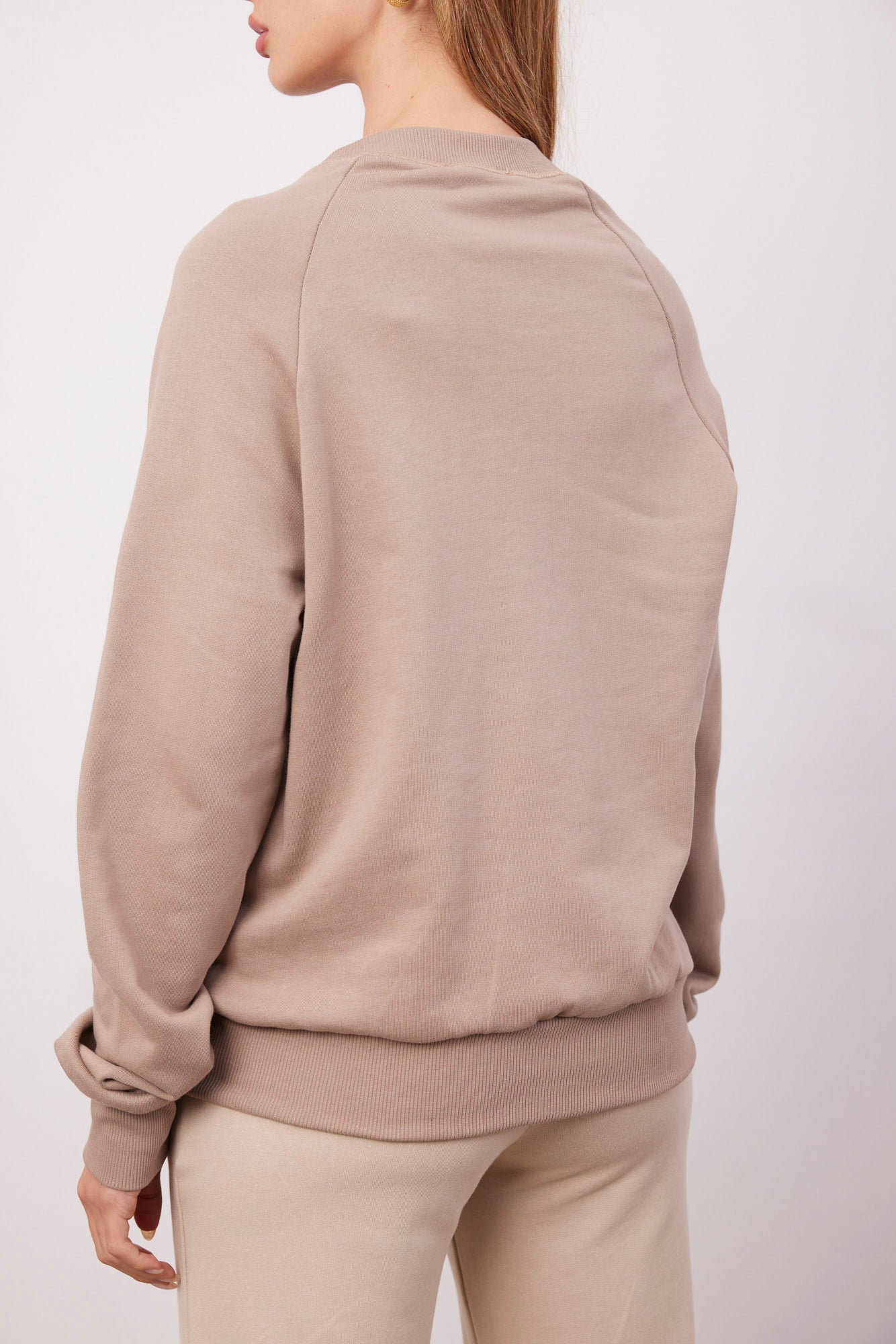 סווטשירט פרנץ׳ טרי מחשוף וי - ITAY BRANDS