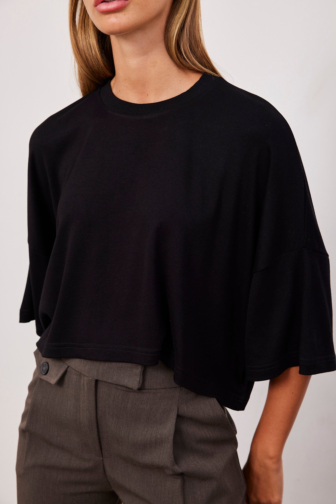 חולצת קרופ אוברסייז - ITAY BRANDS