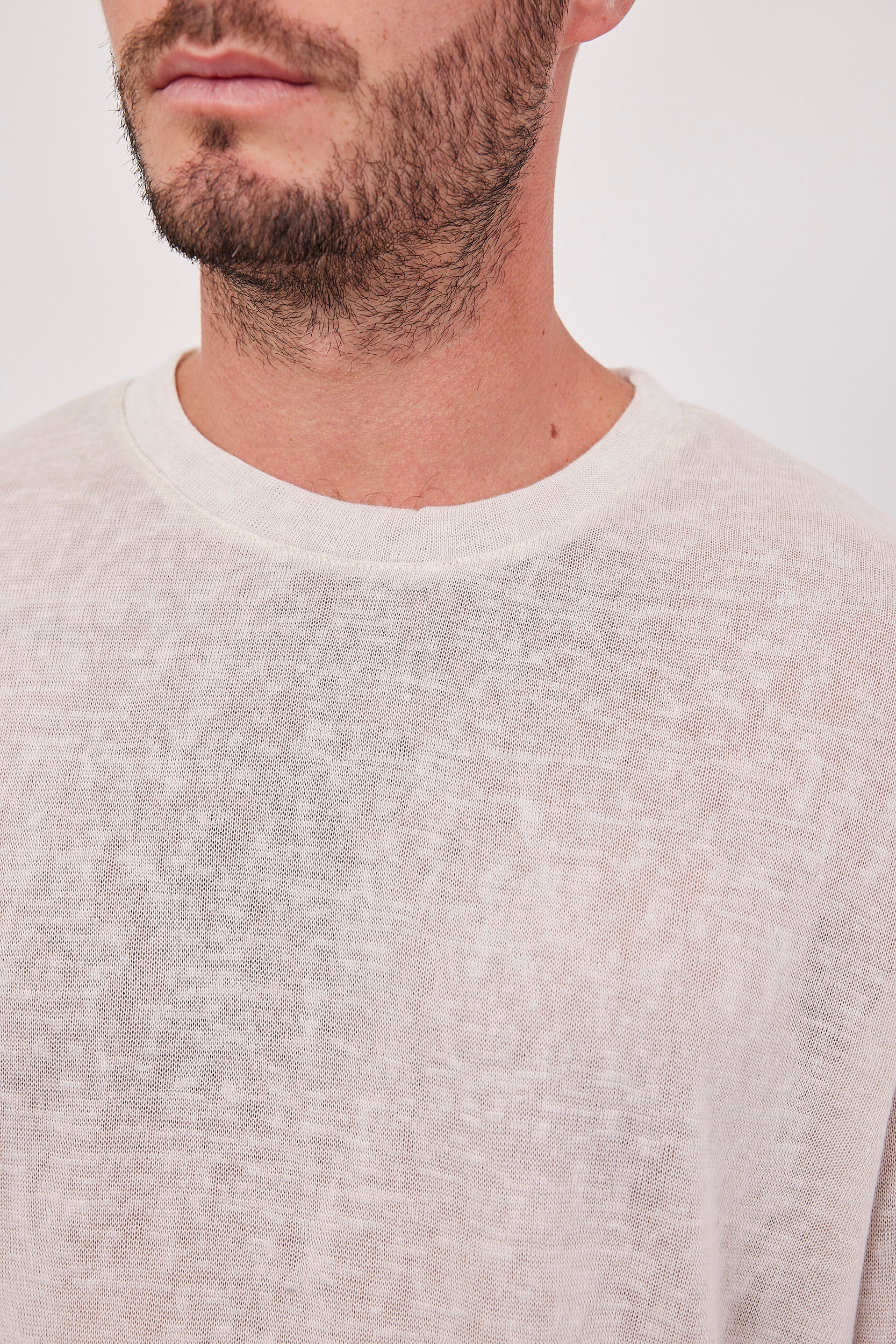 חולצה ארוכה בטקסטורה גזרה רחבה