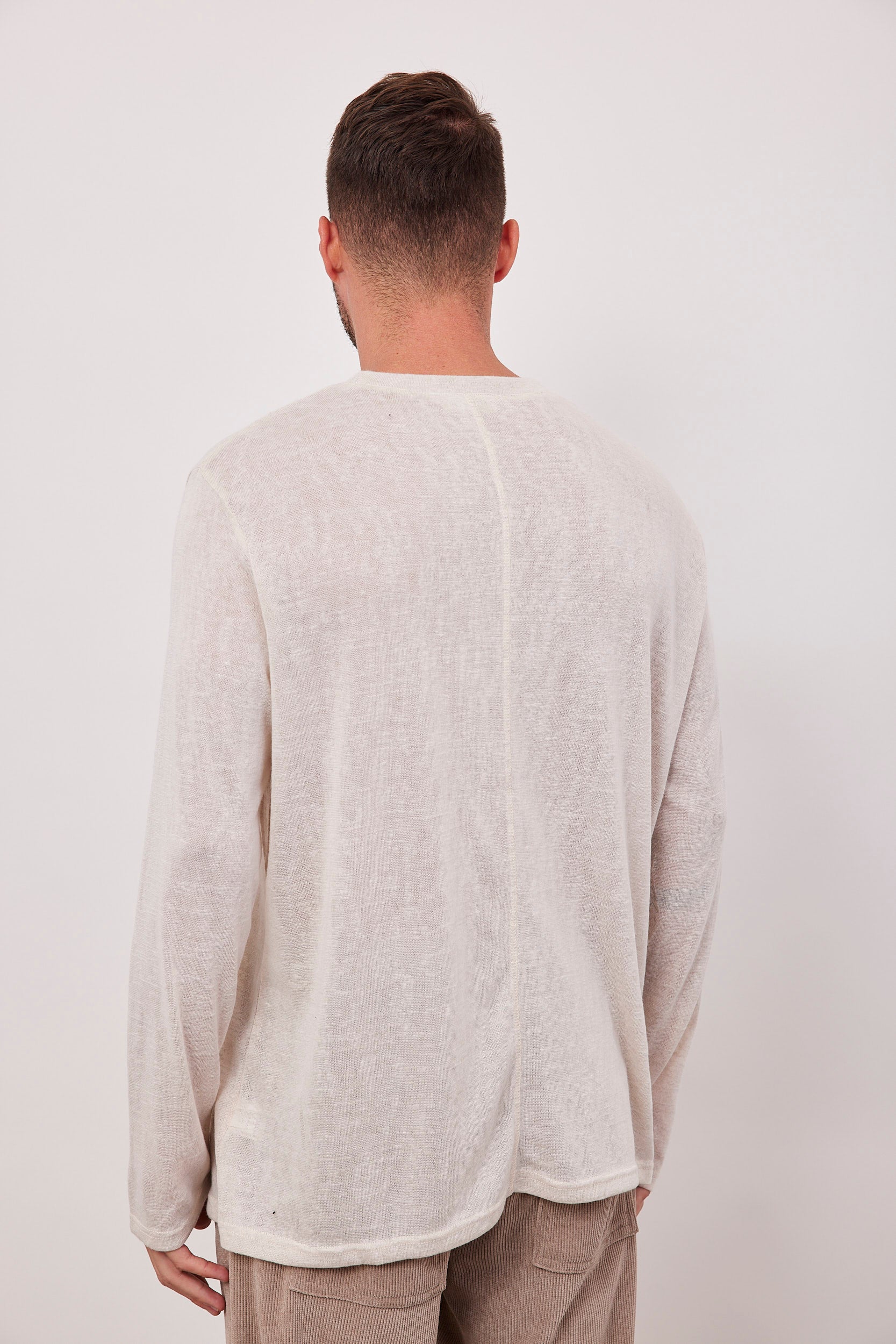 חולצה ארוכה בטקסטורה גזרה רחבה