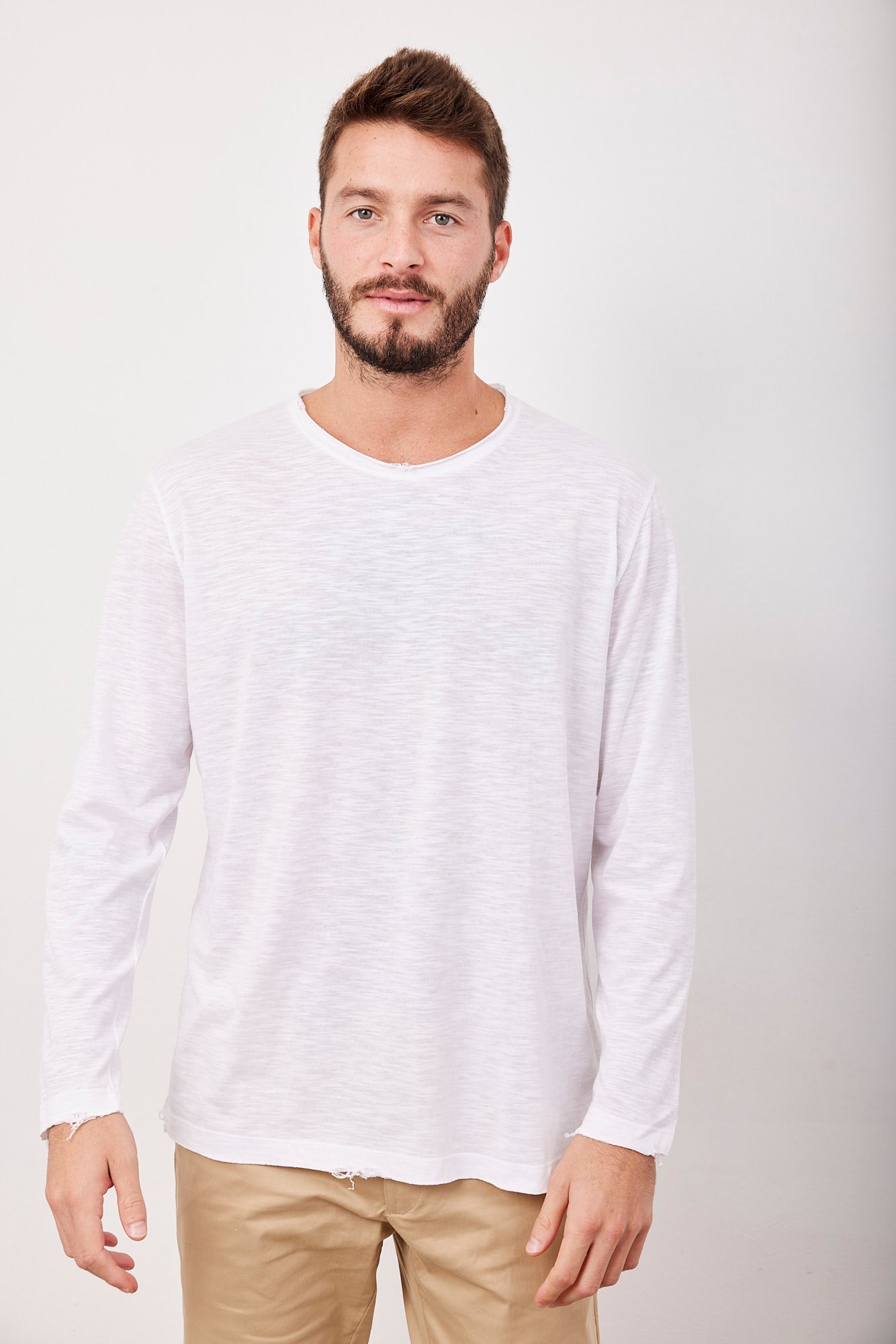 חולצת מלאנז׳ ארוכה - ITAY BRANDS