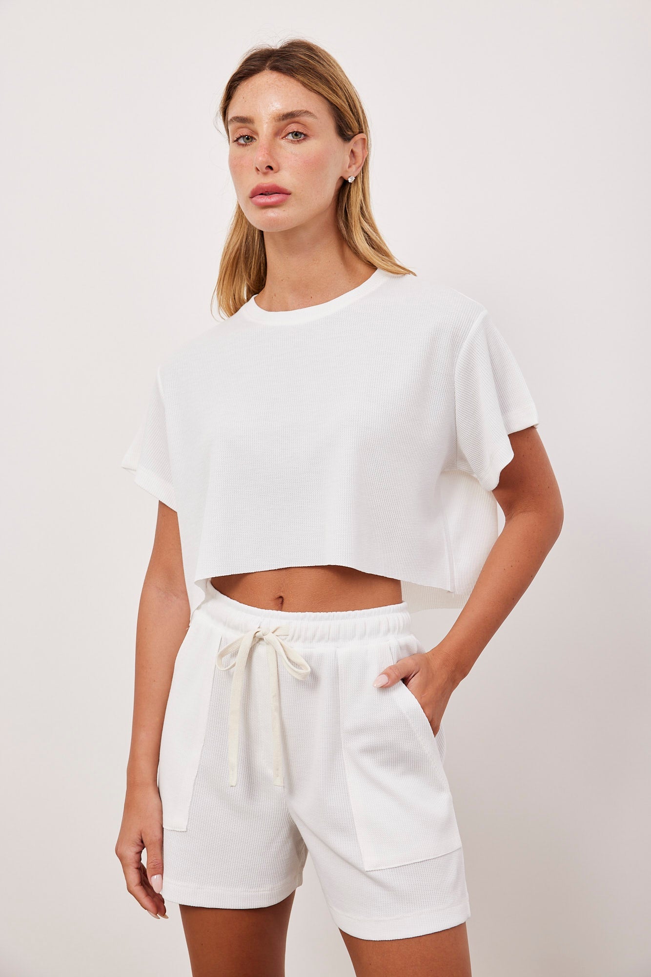 מכנסי וופל קצרים - ITAY BRANDS