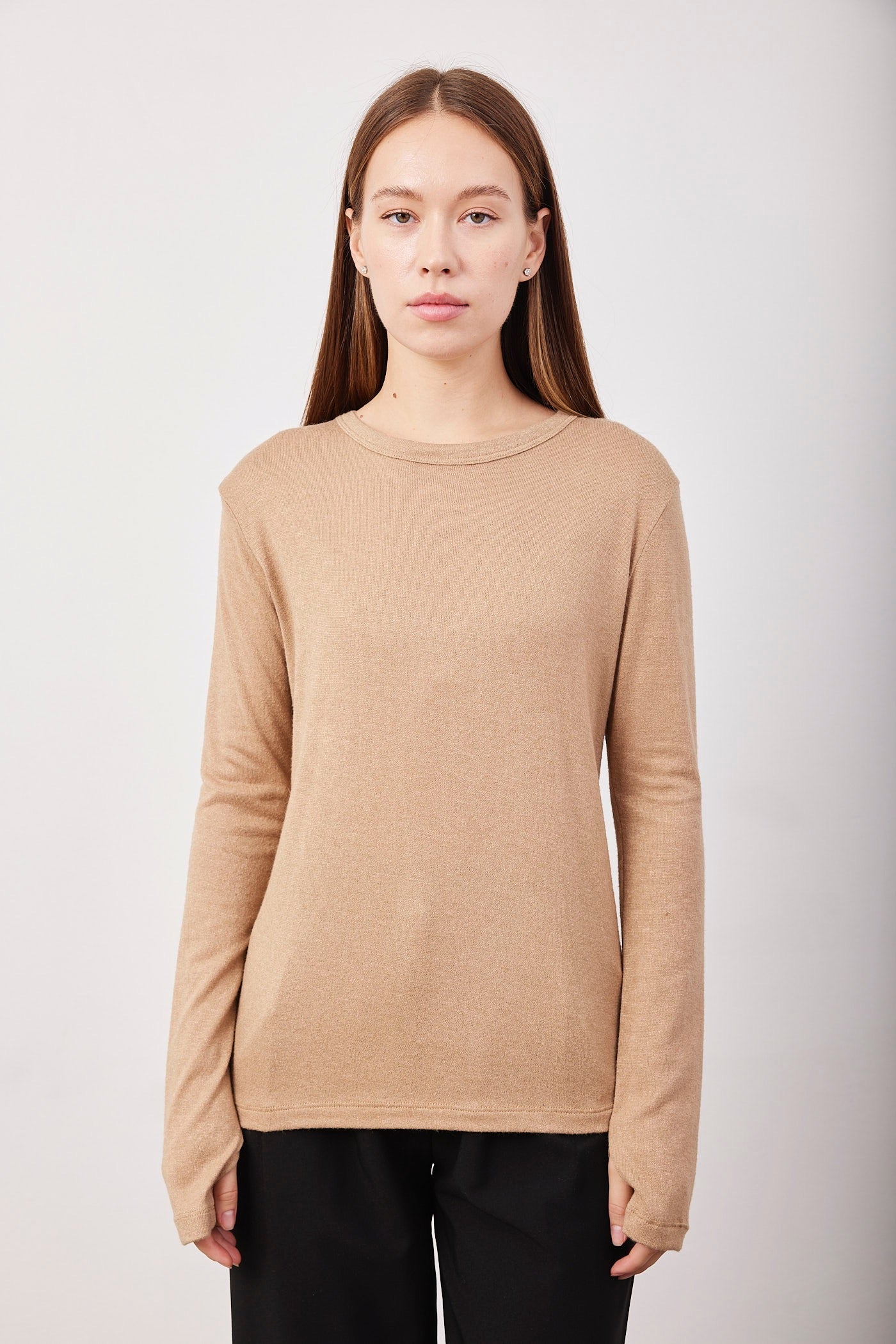 חולצת סריג ארוכה שרוול כפפה - ITAY BRANDS