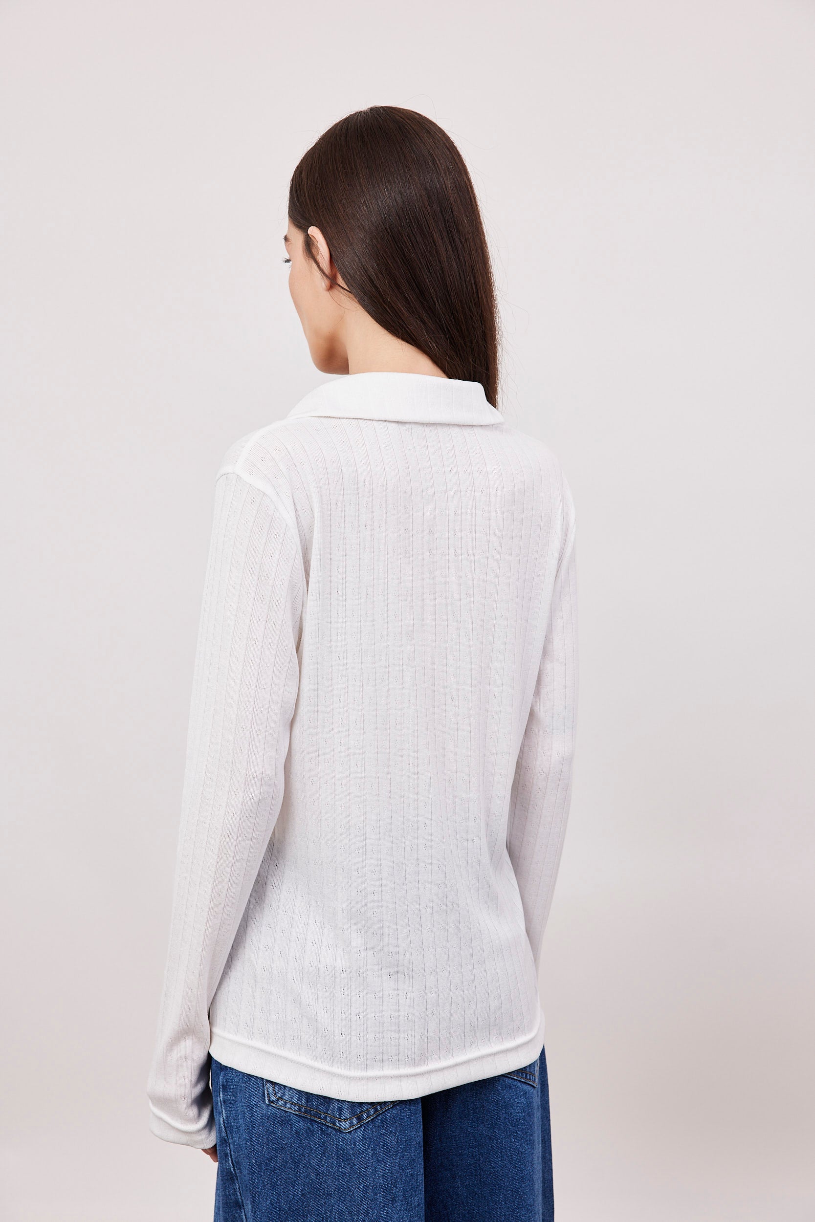 חולצת פוינטל מכופתרת