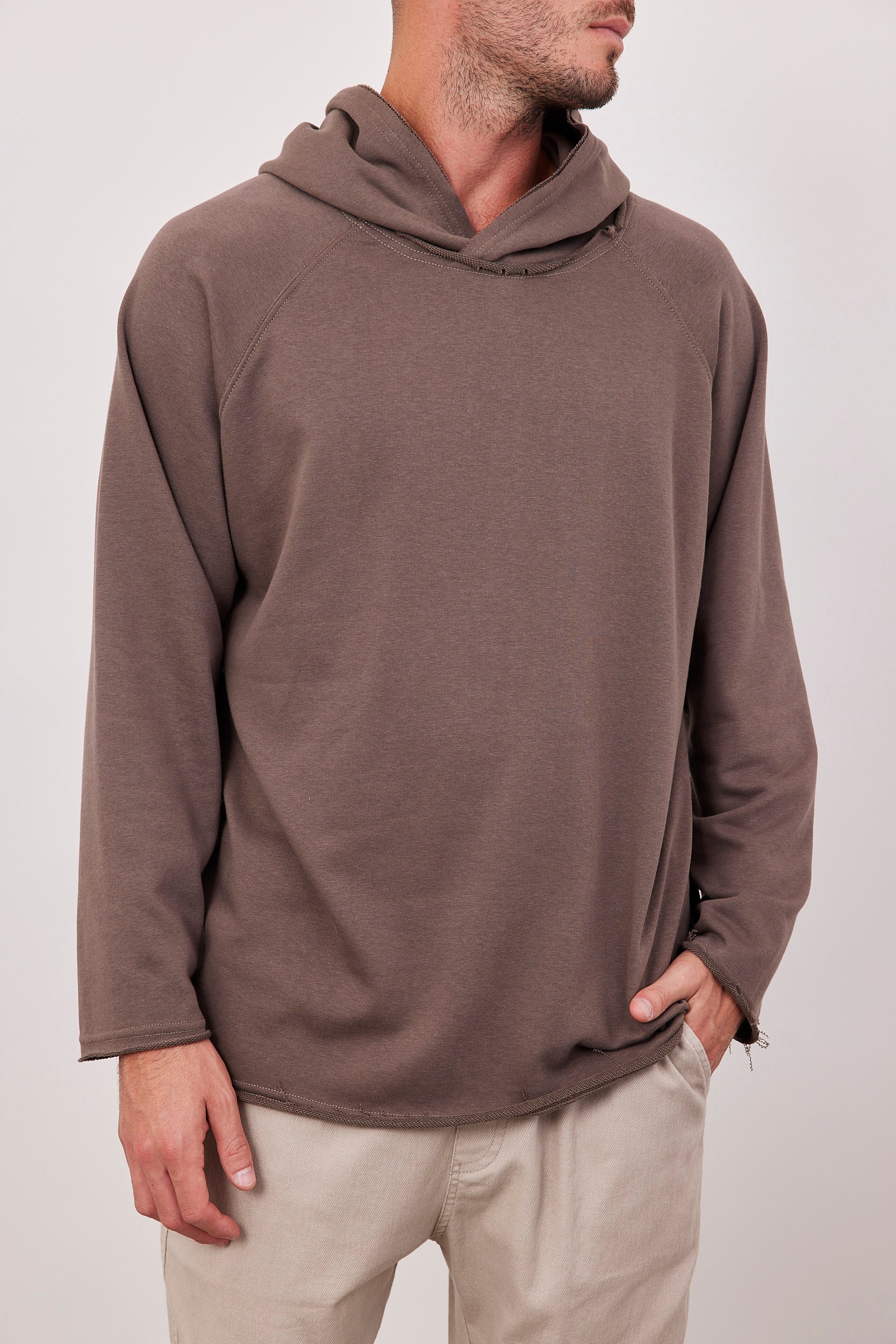 חולצה ארוכה עם גימור פרום