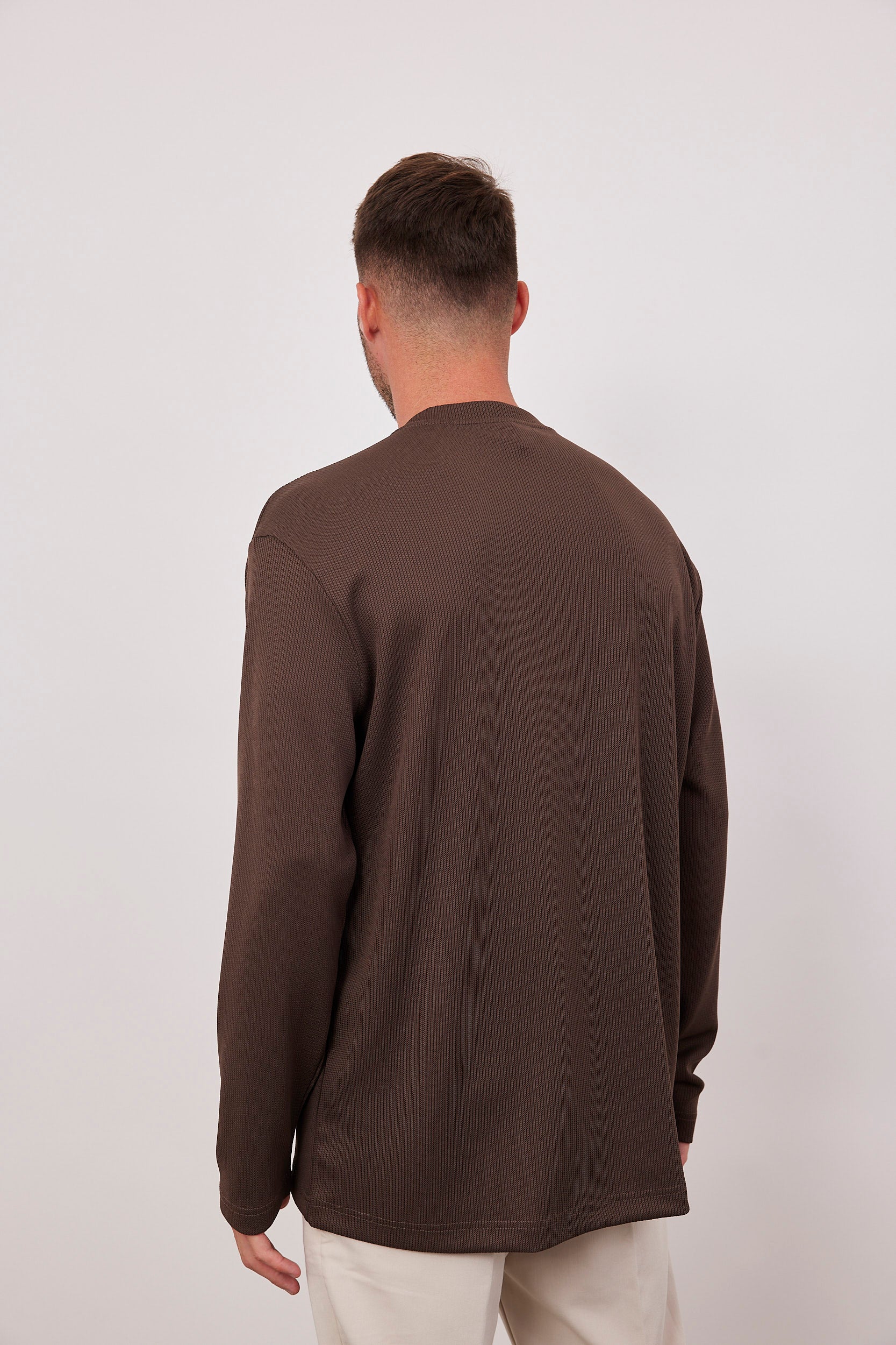 סווטשירט מבד סריג