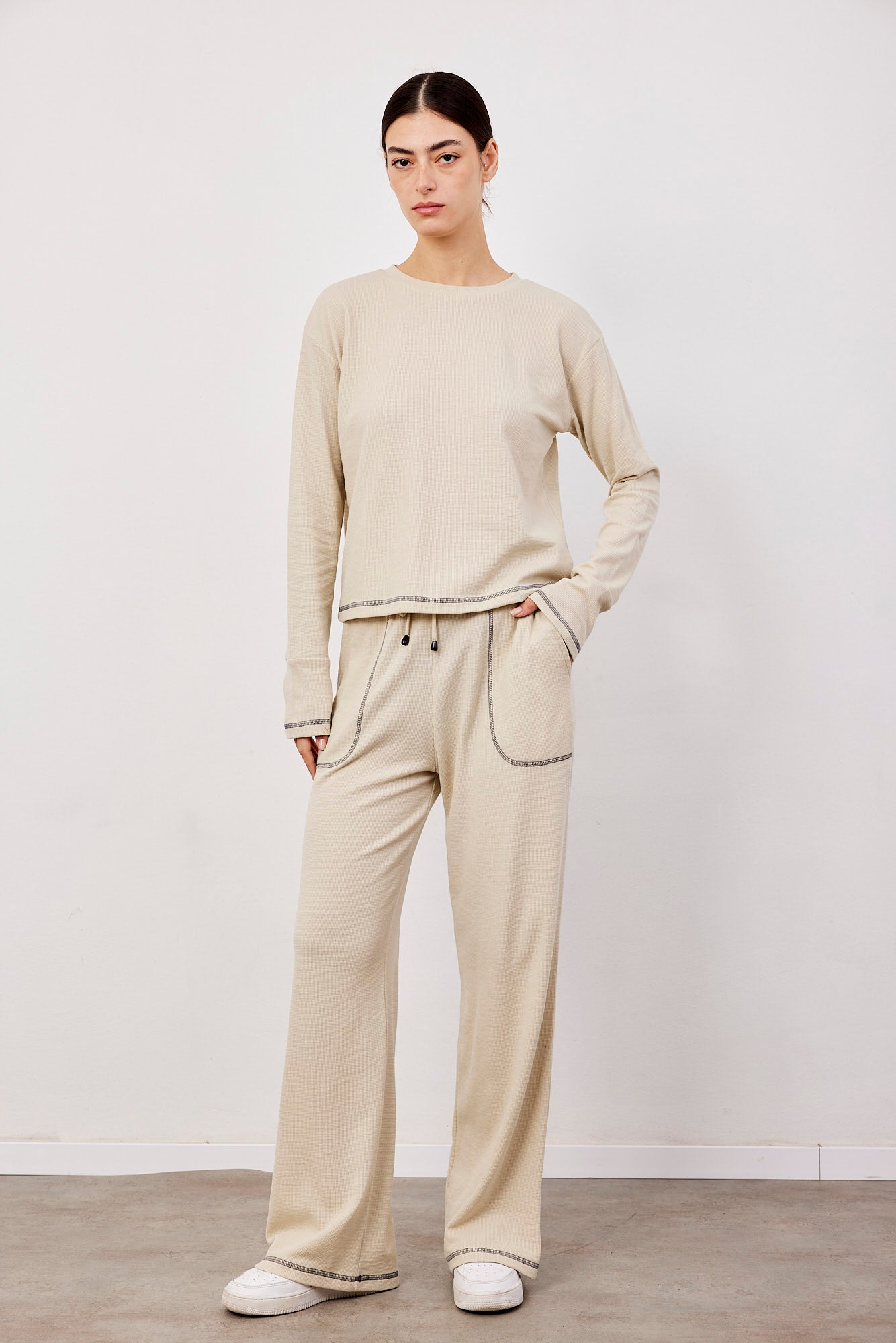 חליפת וופל עם תיפורים - ITAY BRANDS