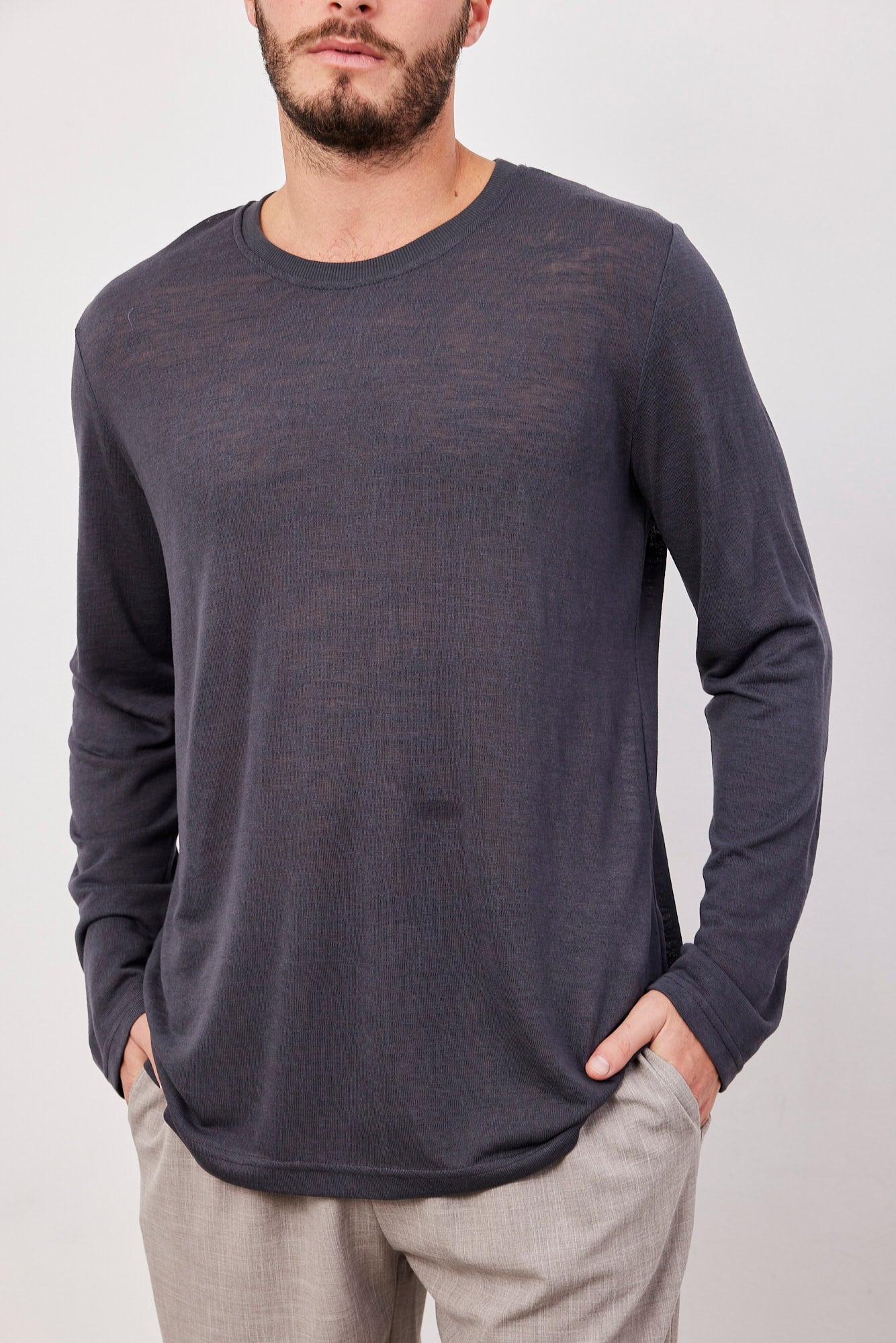 חולצה ארוכה במראה פשתן - ITAY BRANDS