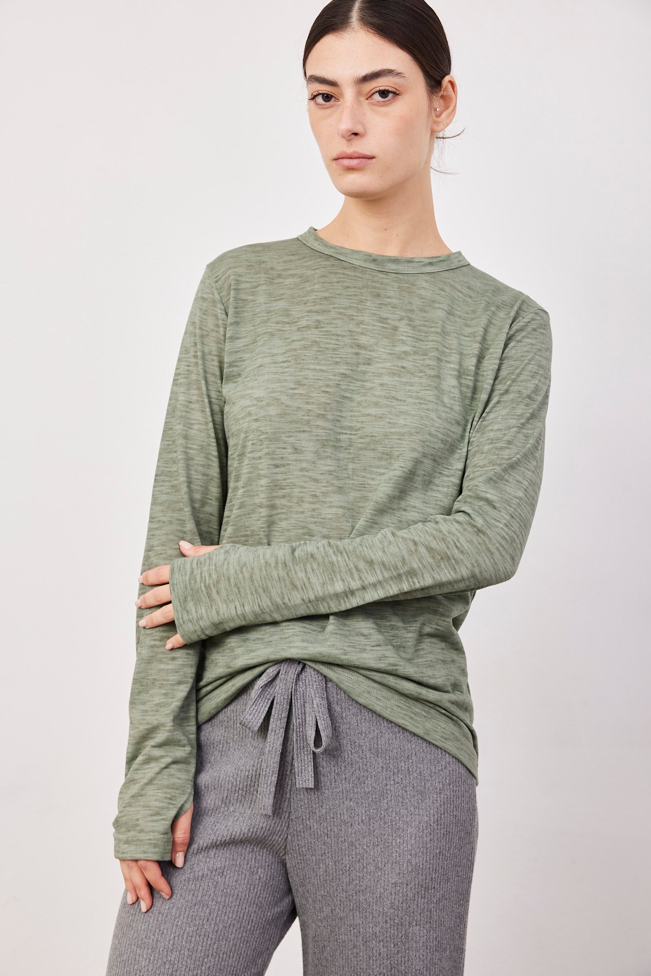 חולצת מלאנז׳ שרוול כפפה - ITAY BRANDS