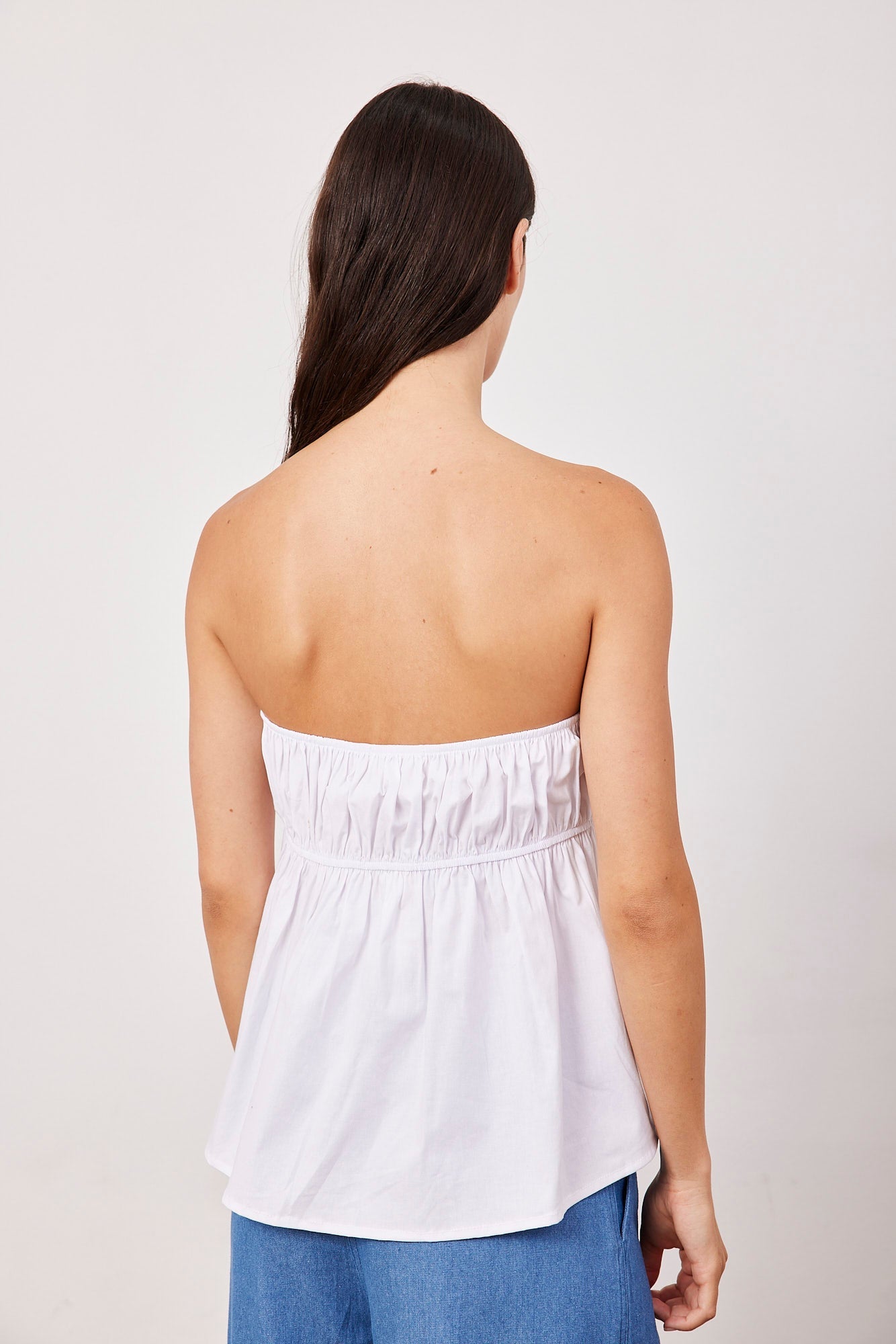 סטרפלס רחב עם קשירה - ITAY BRANDS