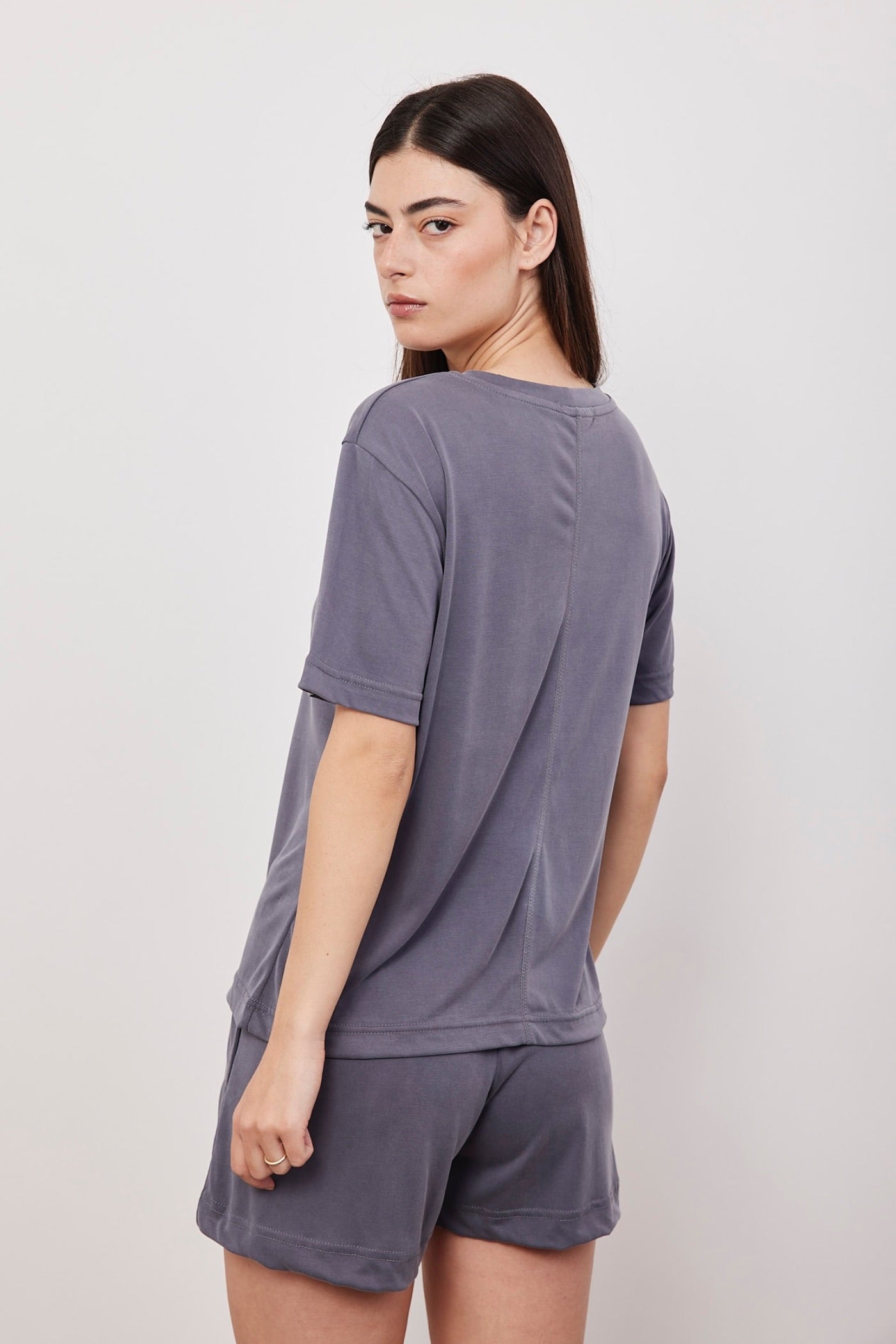 חליפה קצרה מבד נשפך - ITAY BRANDS