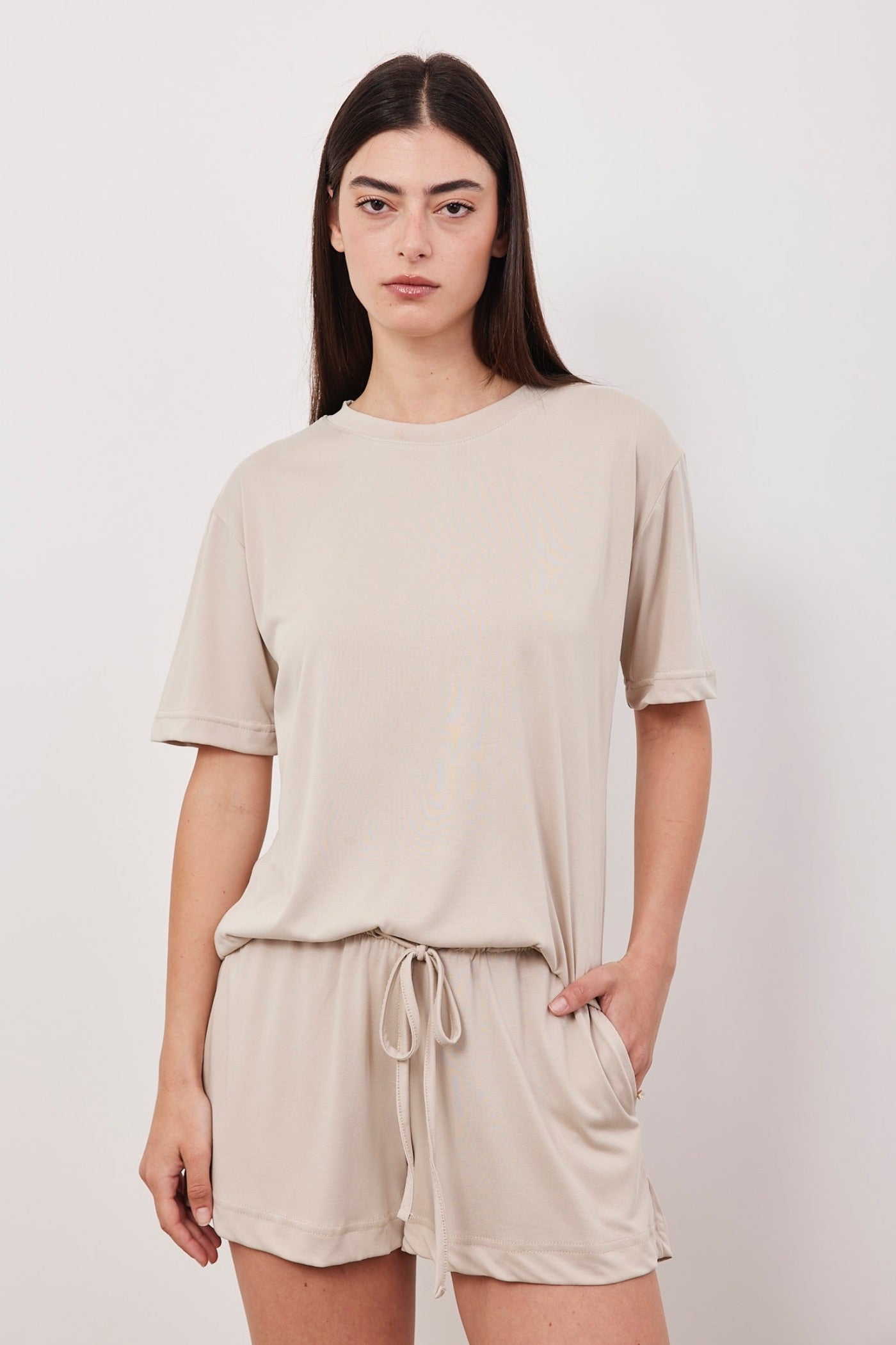 חליפה קצרה מבד נשפך - ITAY BRANDS