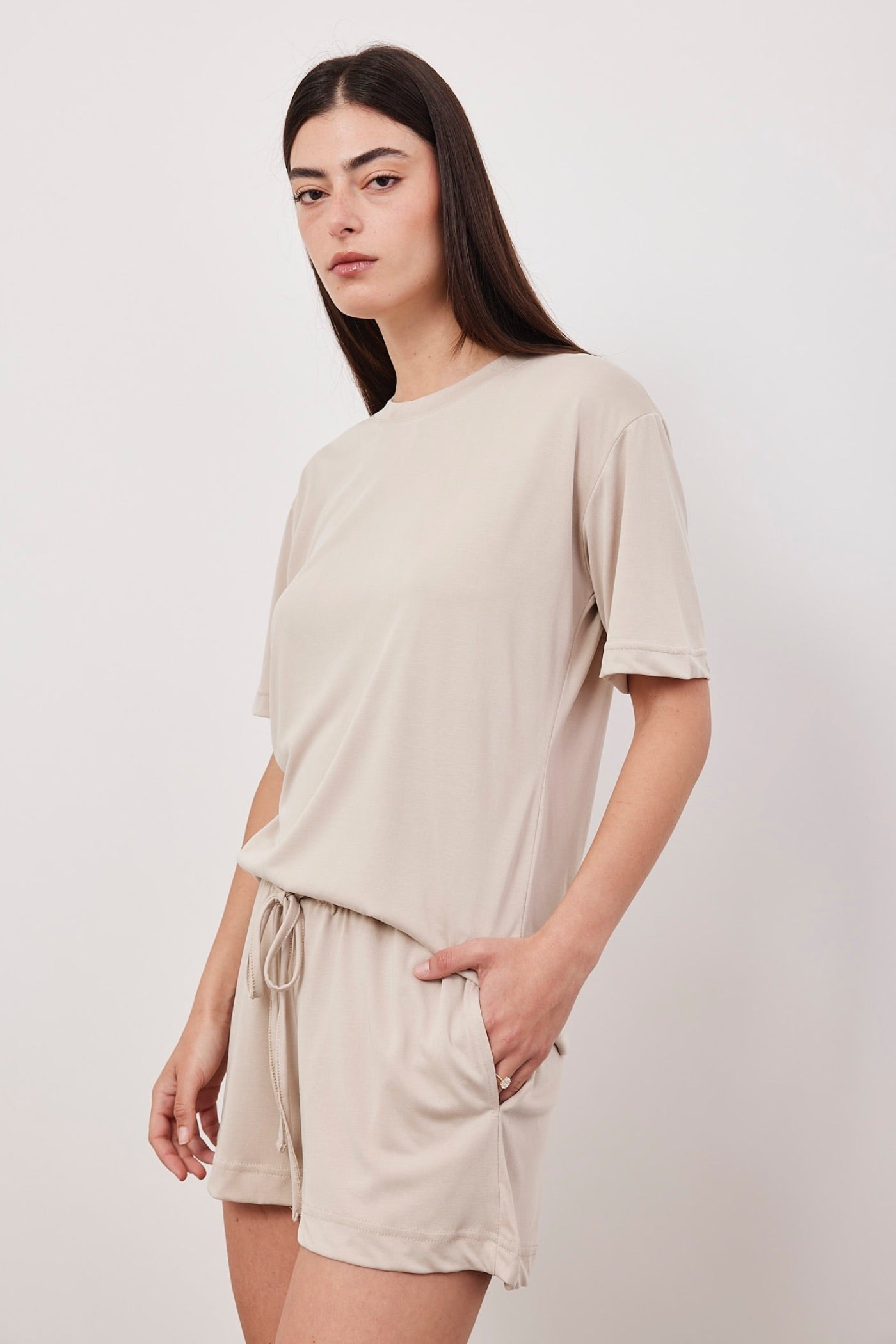 חליפה קצרה מבד נשפך - ITAY BRANDS