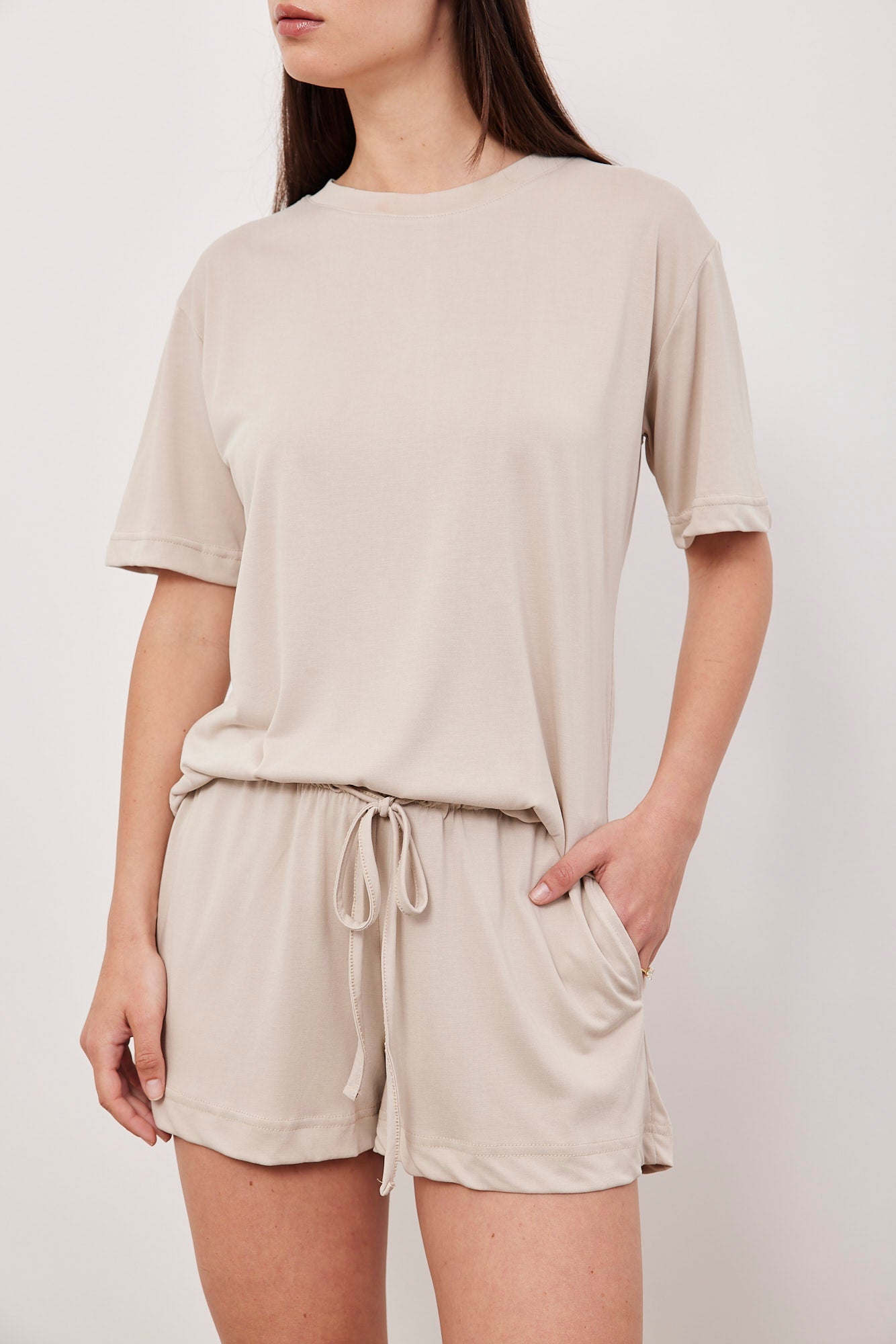 חליפה קצרה מבד נשפך - ITAY BRANDS