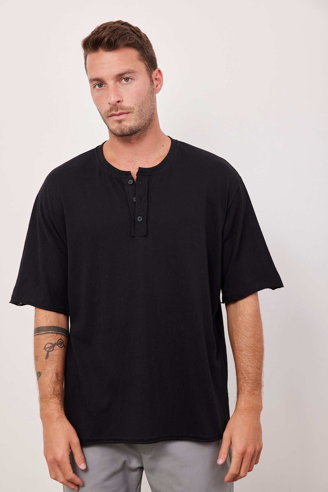 חולצה מבד רך בשילוב כפתורים - ITAY BRANDS