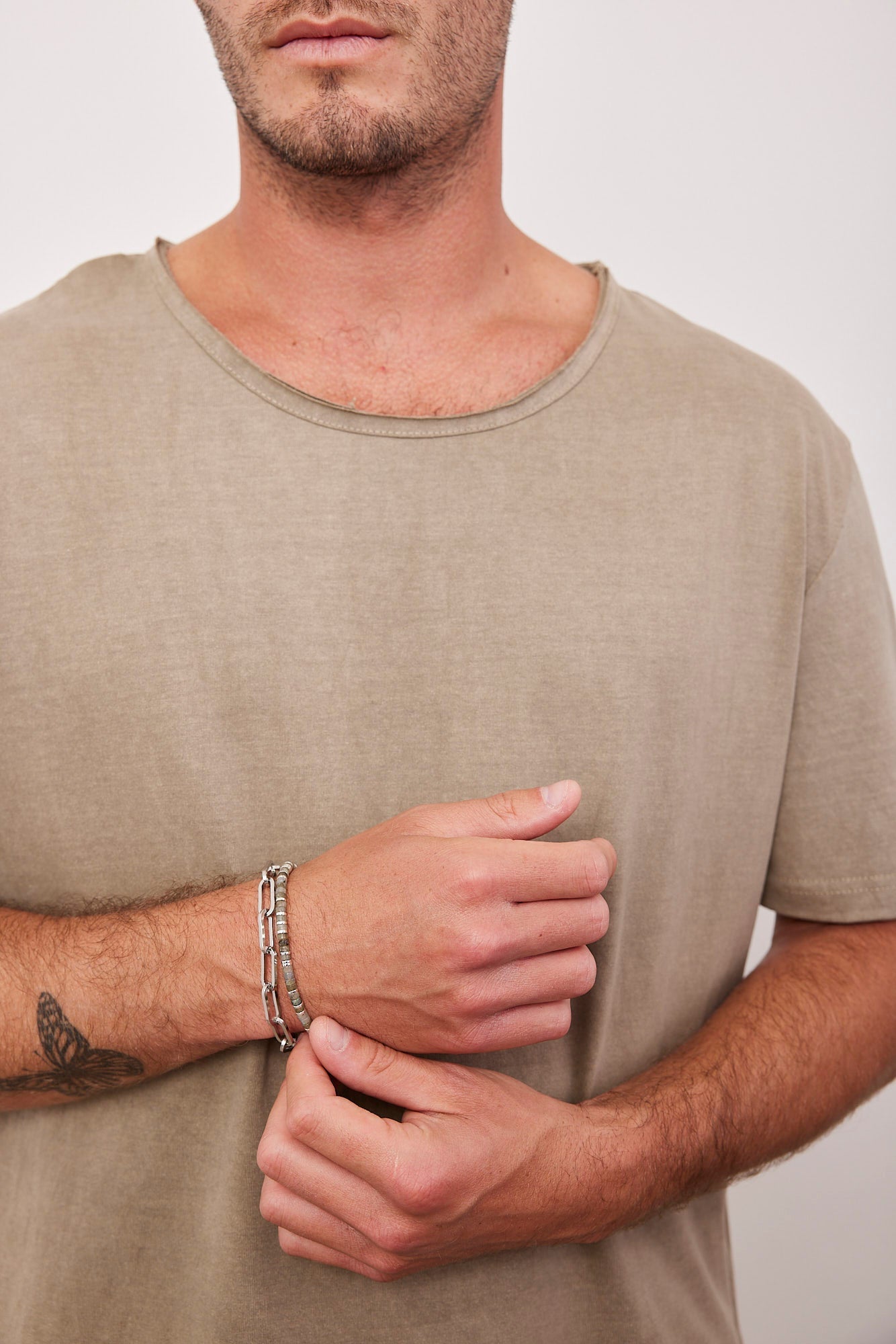 טישרט ווש עם מפתח בגימור פרום - ITAY BRANDS