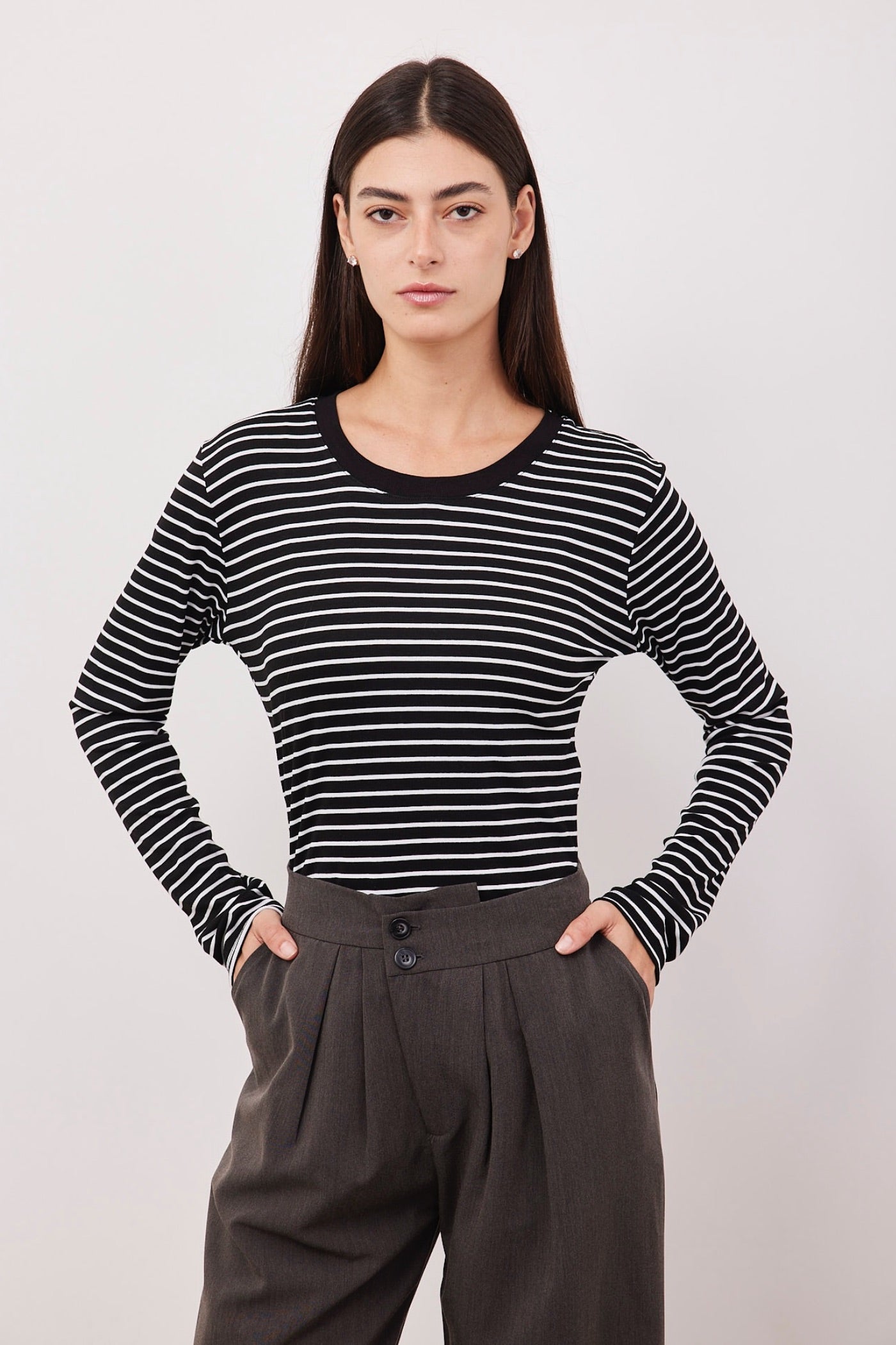 חולצת פסים ארוכה - ITAY BRANDS