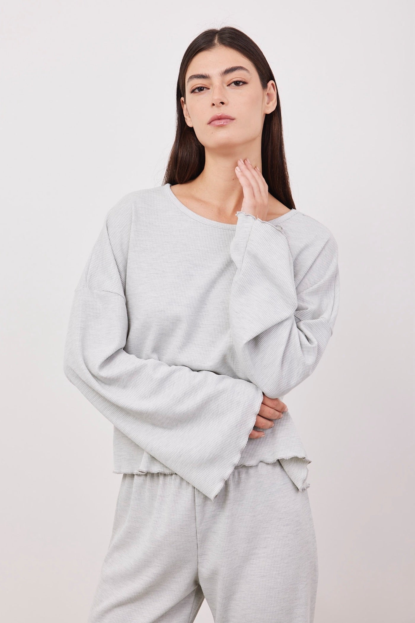 חליפת וופל רכה בסיומת בייבי לוק - ITAY BRANDS