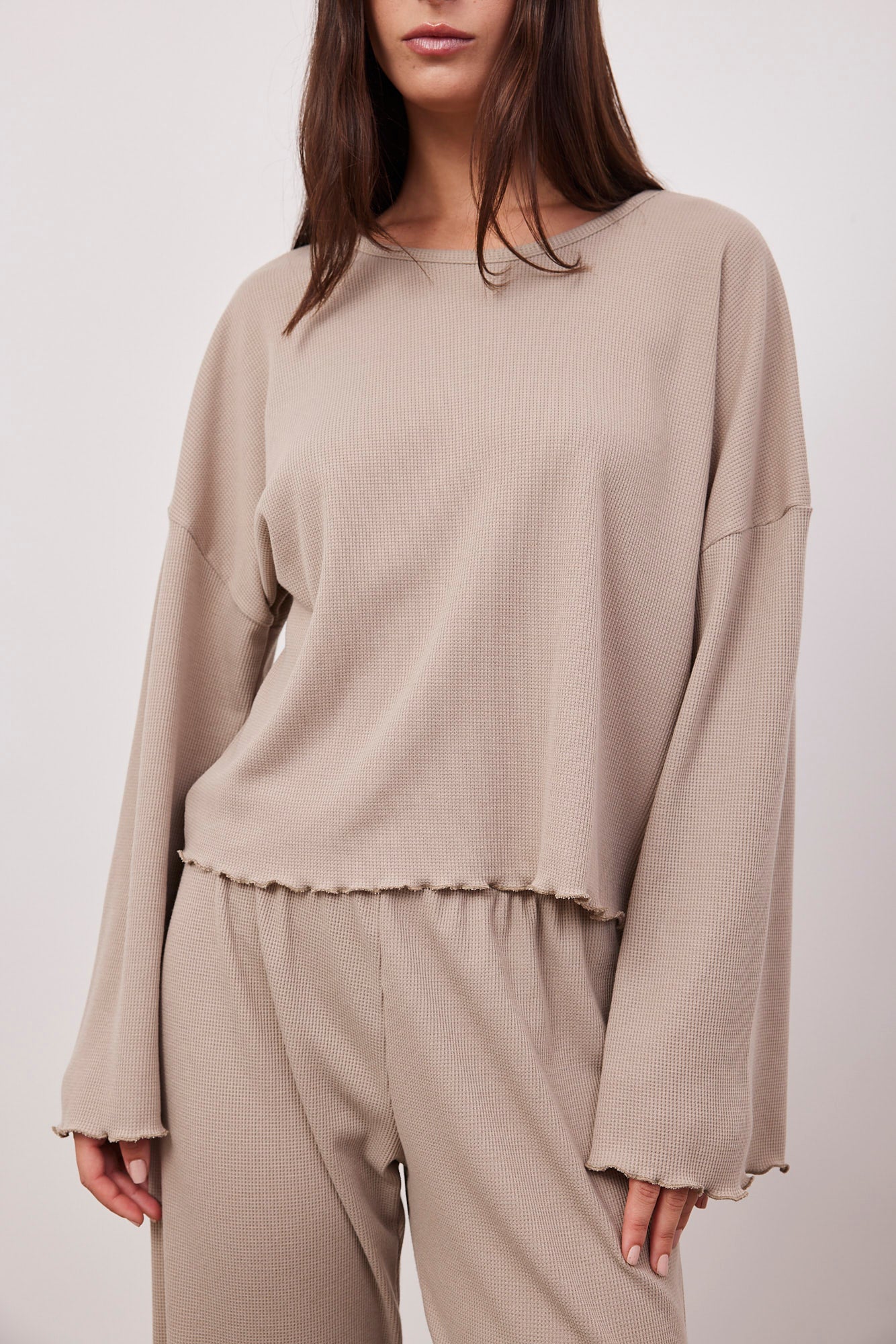 חליפת וופל רכה בסיומת בייבי לוק - ITAY BRANDS