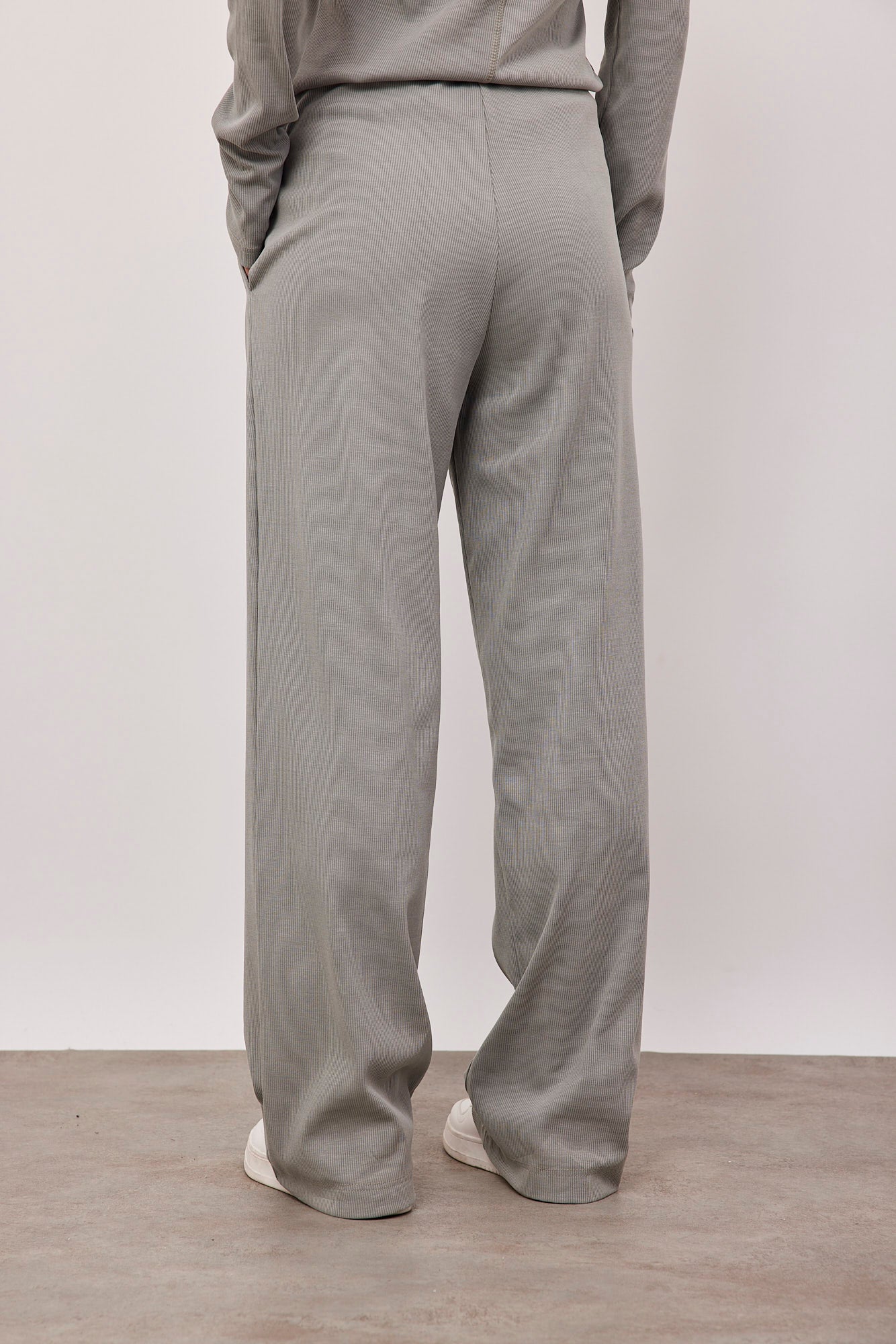 מכנסי ריב ארוכים בגזרה רחבה - ITAY BRANDS