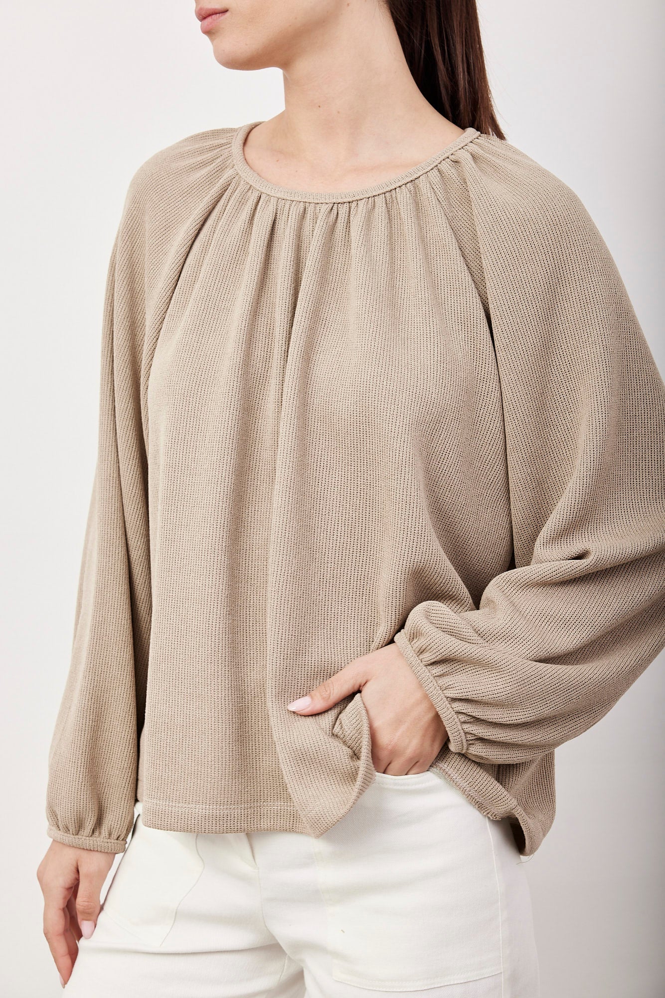 חולצת סריג נשפכת - ITAY BRANDS